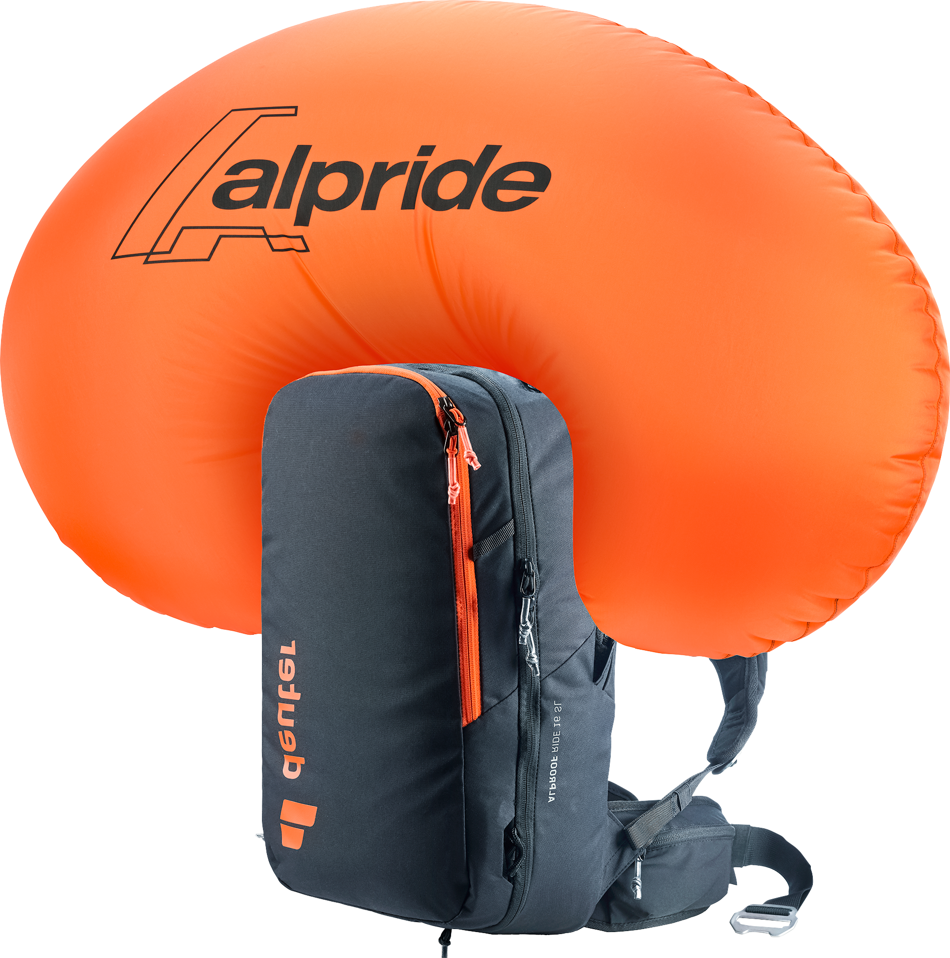 Alproof Ride 16 SL Bag, Backpack, inflatable-neck-pillow, backpack, orange, gray, travel-gear