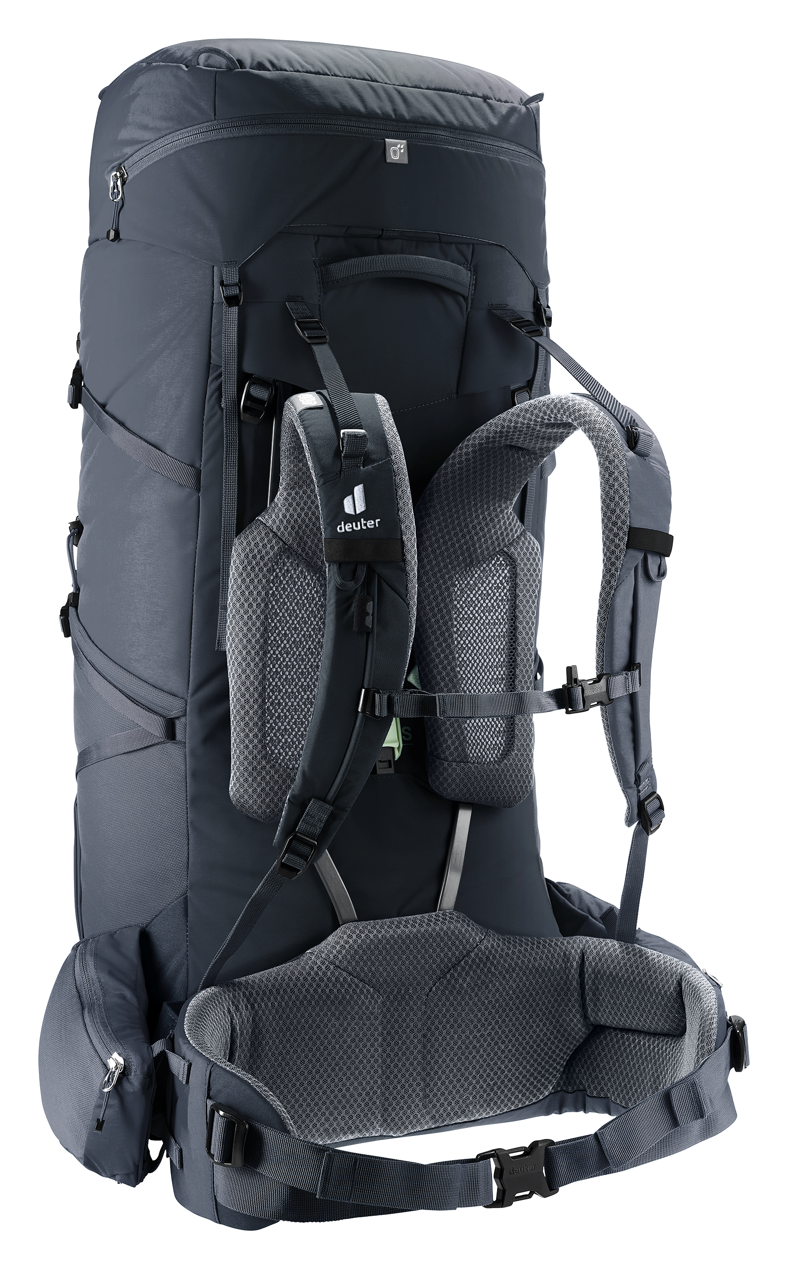 Aircontact Core 70+10 - Travel backpacks - l black