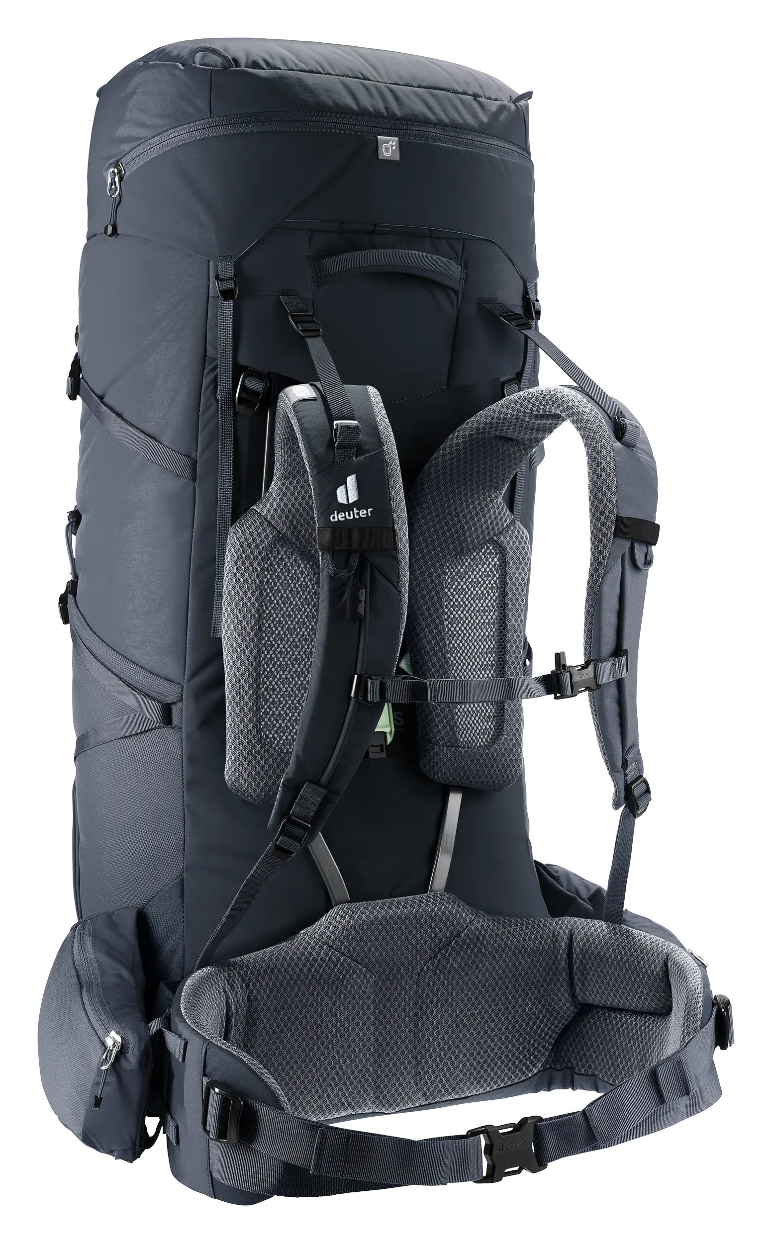 Aircontact Core 70+10 - Travel backpacks - l black