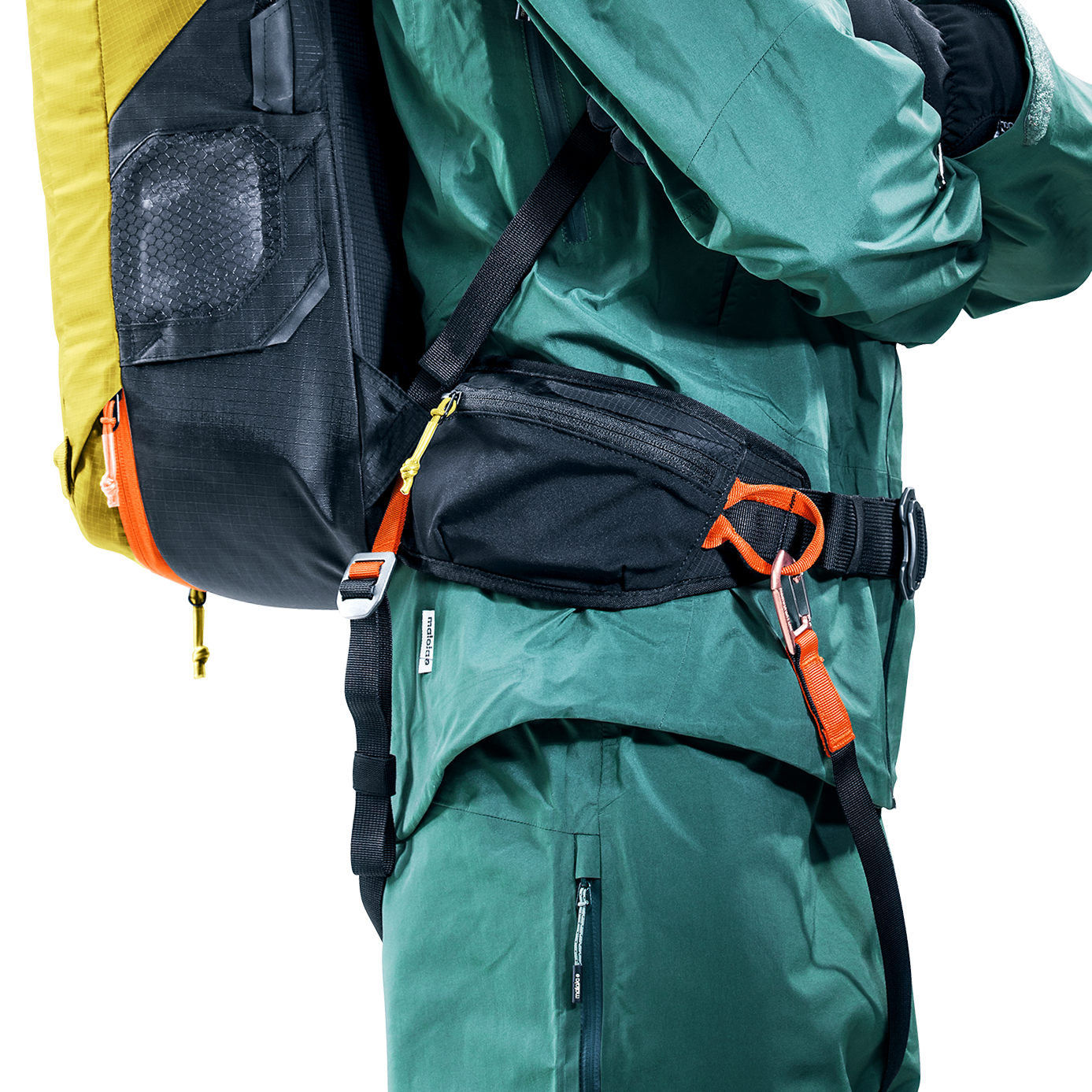 Alproof Lite 22 Clothing, Coat, Bag, Jacket, Backpack, backpack, hiking, outdoor, green, tech-organizer