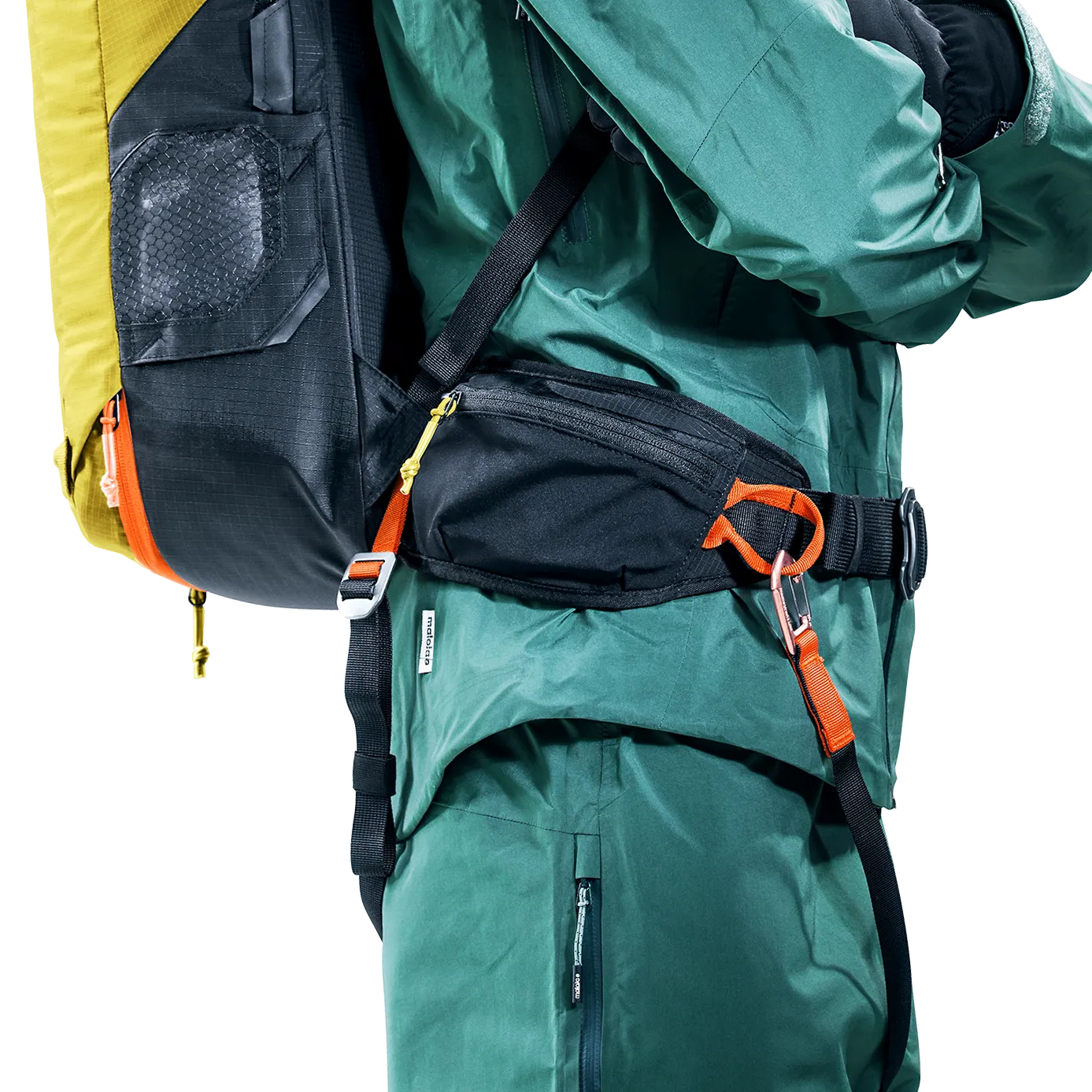 Clothing, Coat, Bag, Jacket, Backpack, backpack, hiking, outdoor, green, tech-organizer