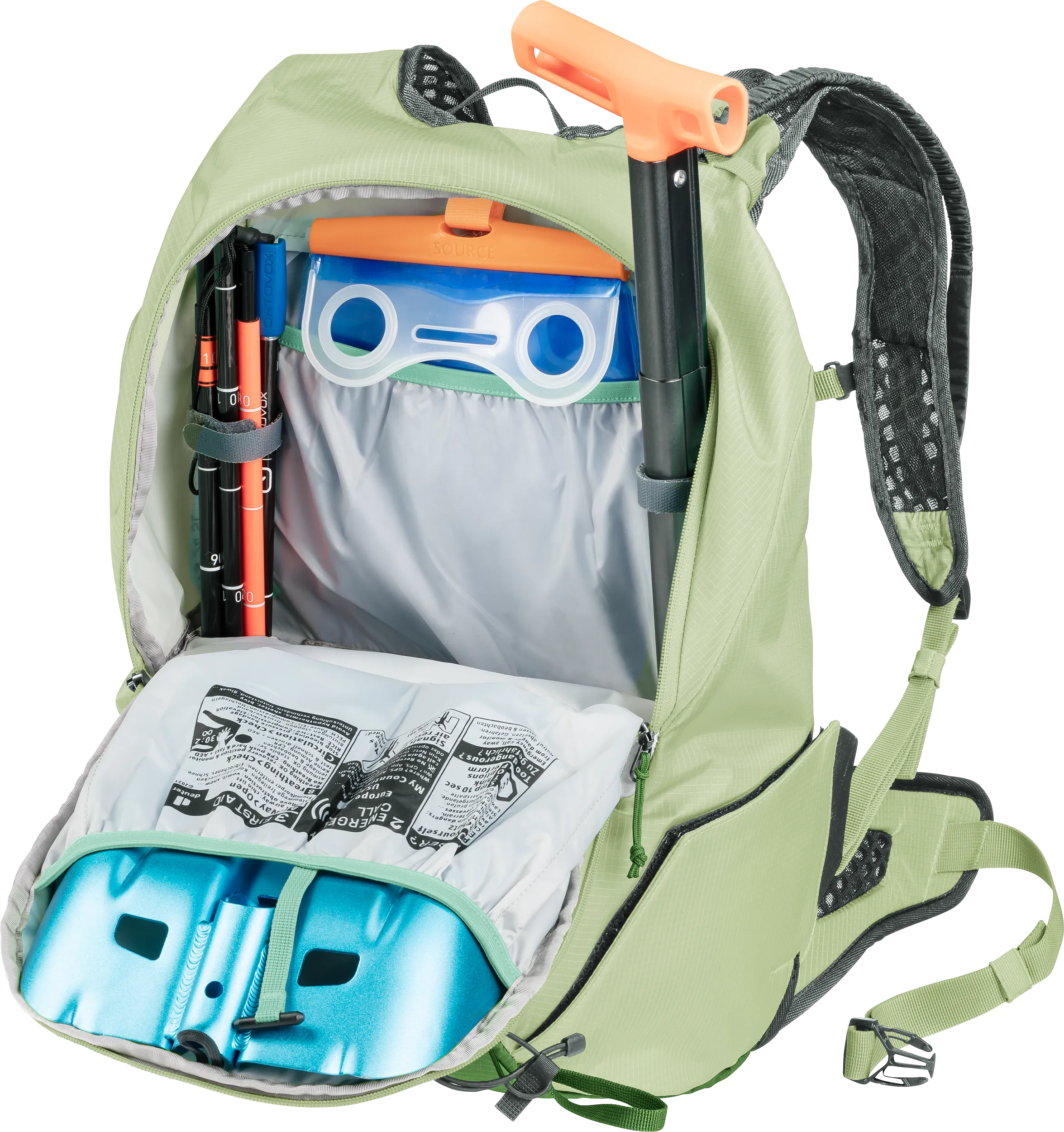 Updays 24 SL - Freeride backpacks - grove mineral