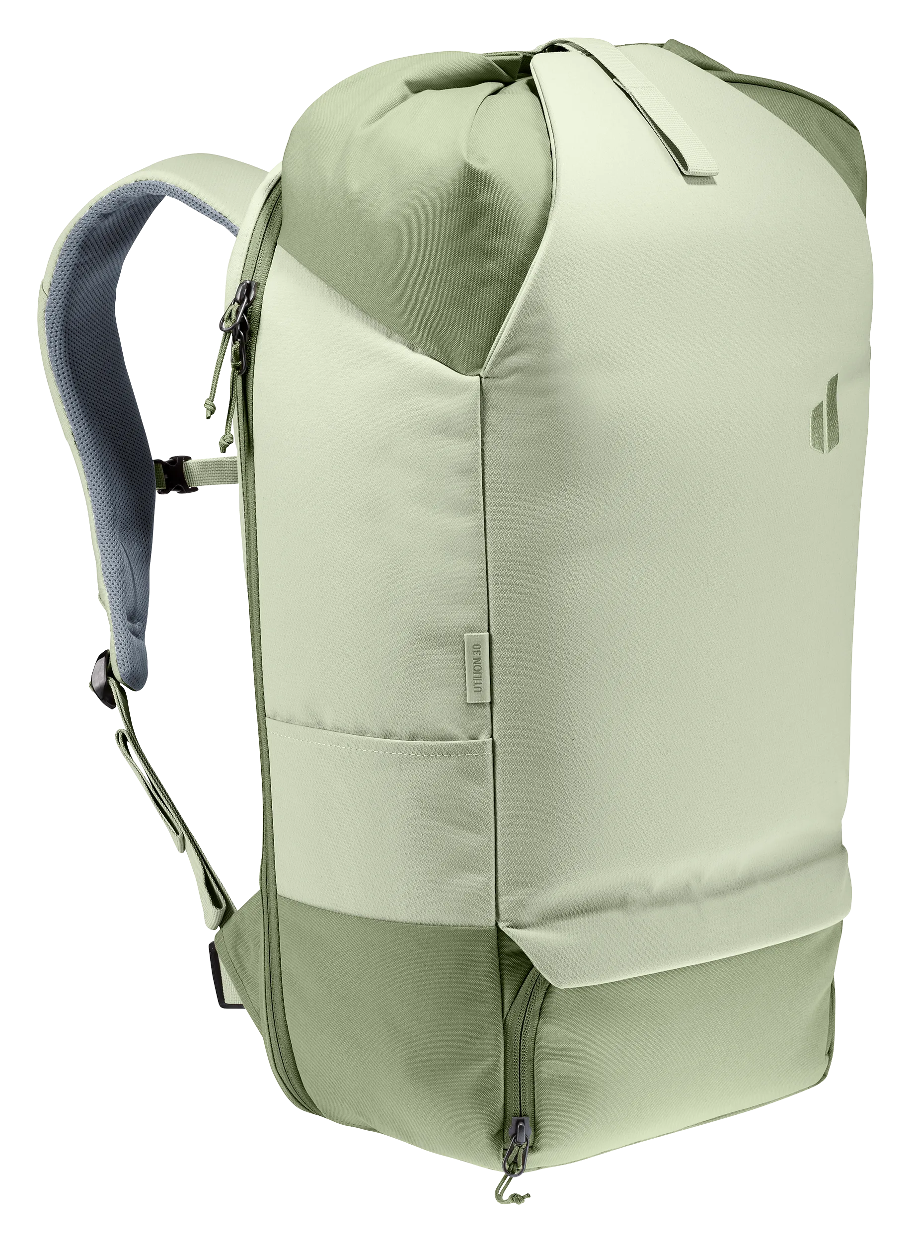 Bag, Backpack, backpack, travel, green, padded, zipped pocket