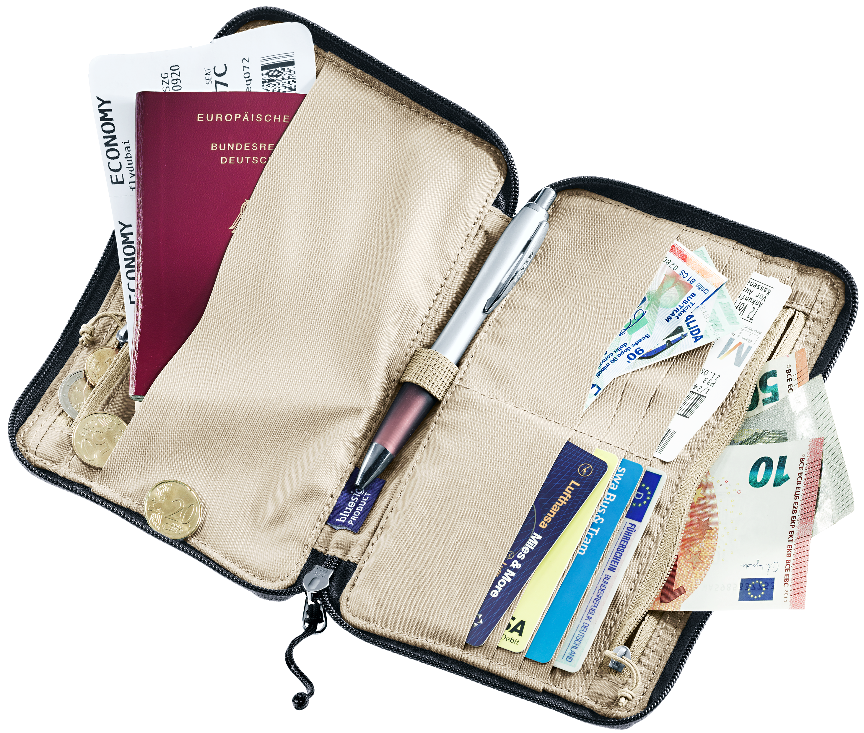 Travel Wallet Travel Wallet - Travel items - size black