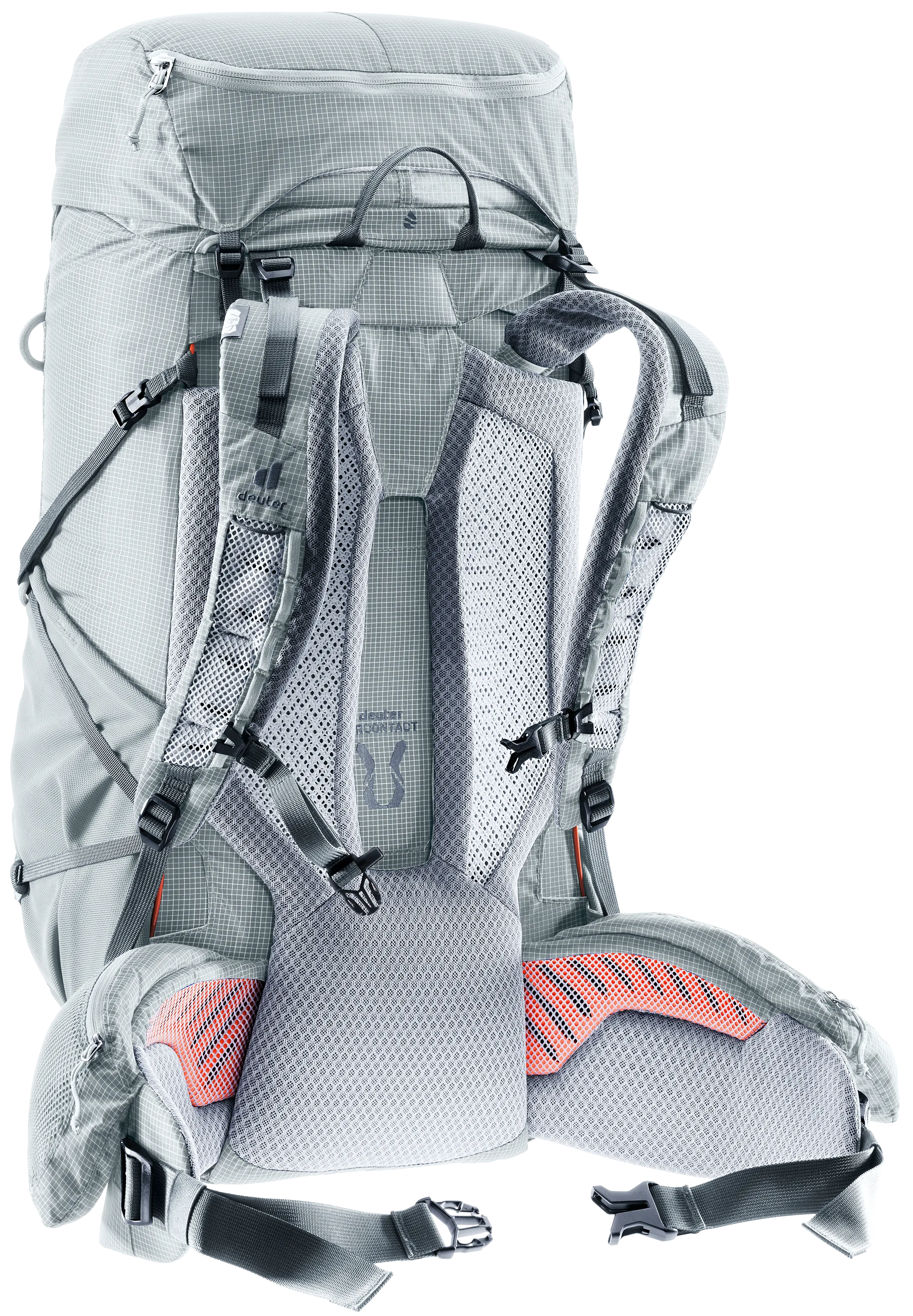 Aircontact Ultra 40+5 - Backpacking packs - tin shale