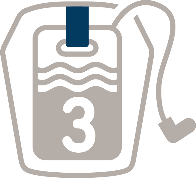 Compatible con sistemas de hidratación/bolsas de agua de 3 l