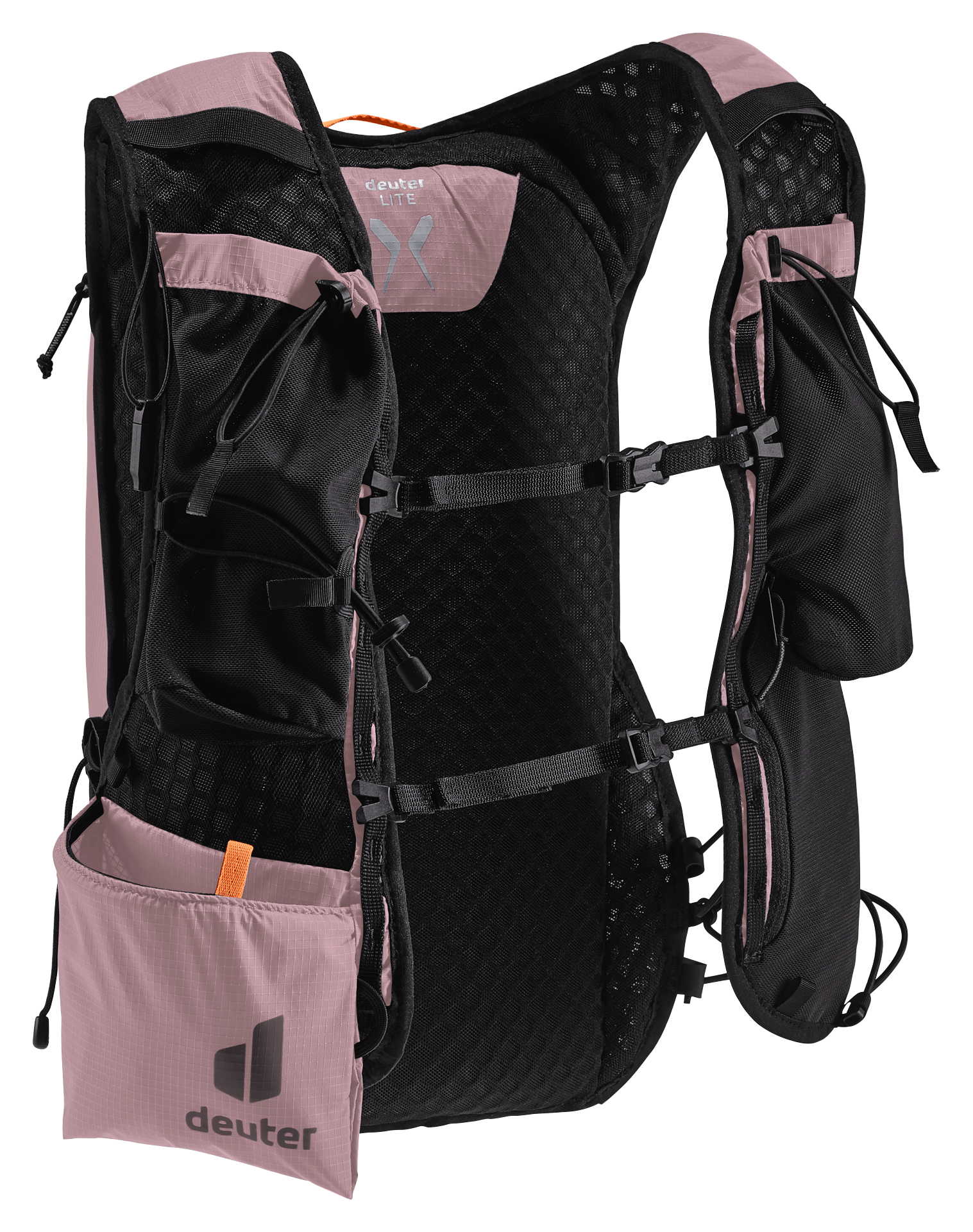 Ascender 7 backpack, hiking, waistpack, pink, mesh