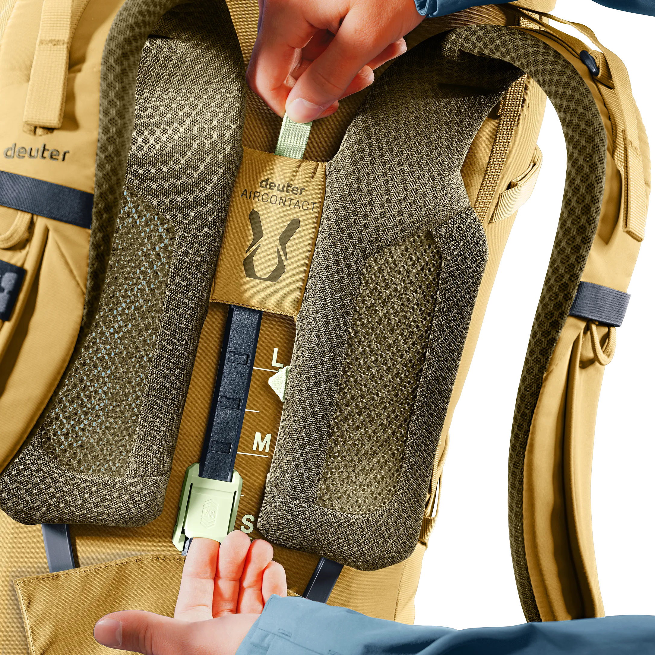Aircontact Core 50+10 - Backpacking packs - savanna nori