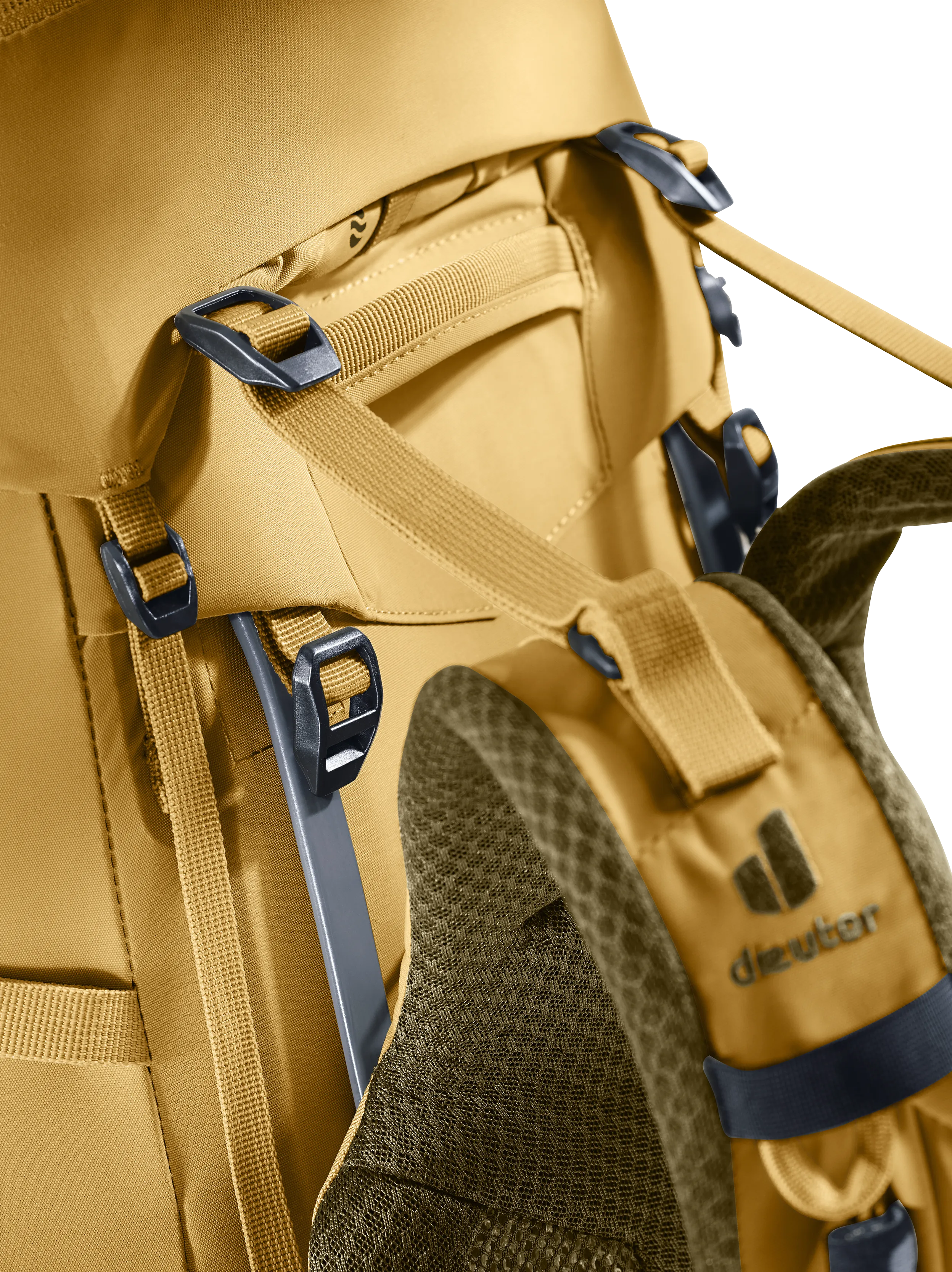 Aircontact Core 55+10 SL - Backpacking packs - savanna nori