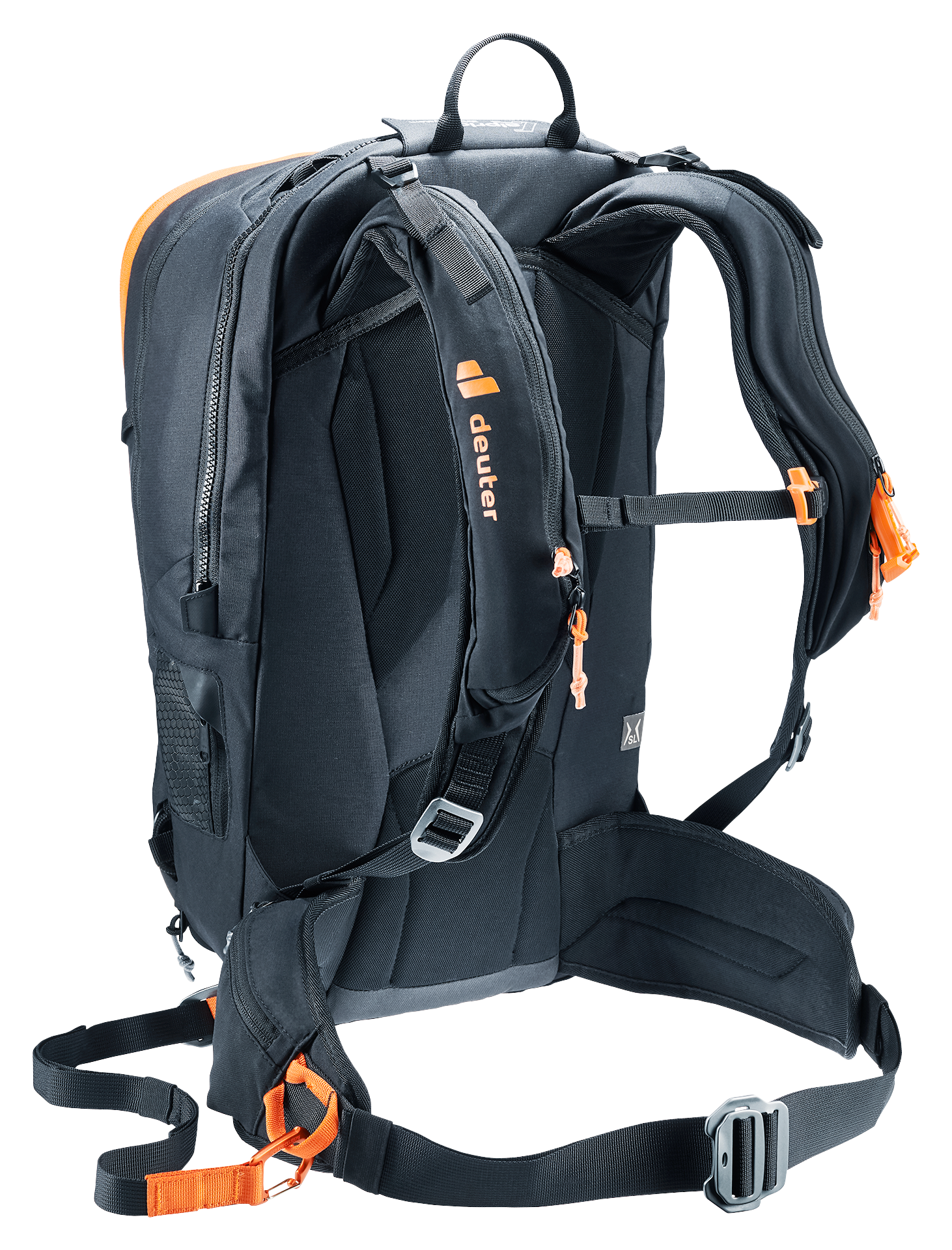 Alproof Ride 16 SL Bag, Backpack, backpack, daypack, orange accents, shoulder straps, hybrid backpack