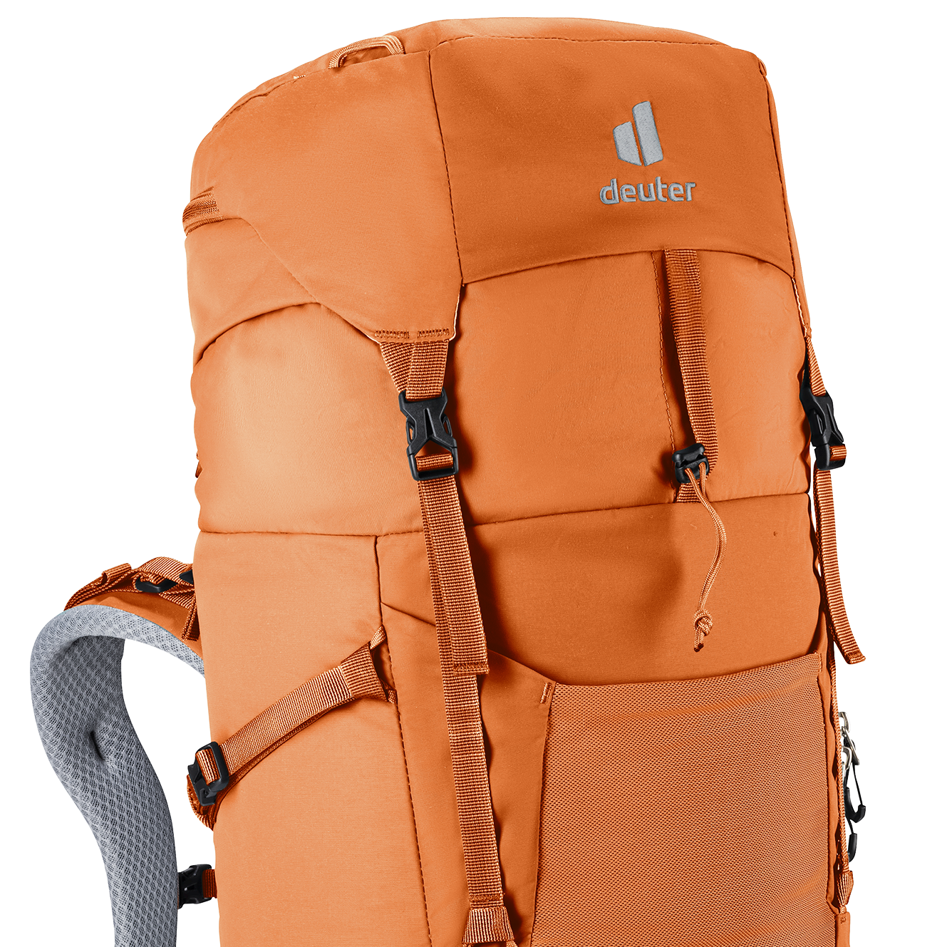 Aircontact Core 35+10 SL Bag, Backpack, backpack, orange, padded, shoulder strap, mesh pocket