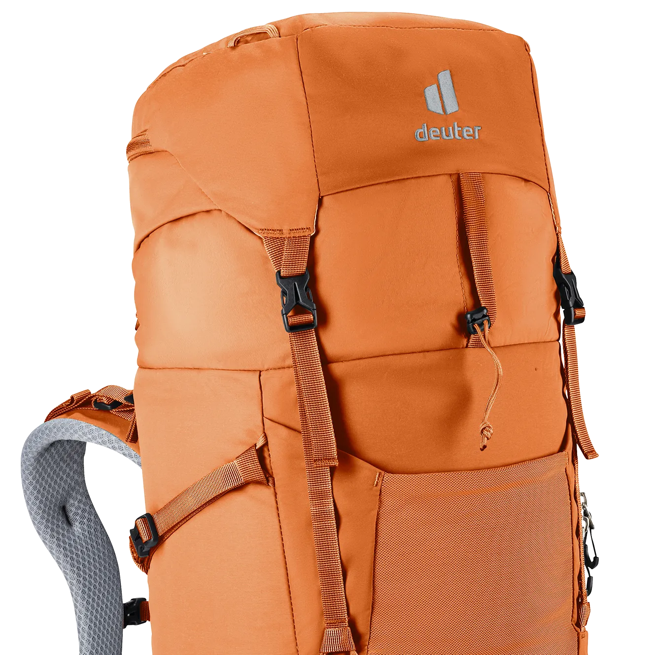 Bag, Backpack, backpack, orange, padded, shoulder strap, mesh pocket