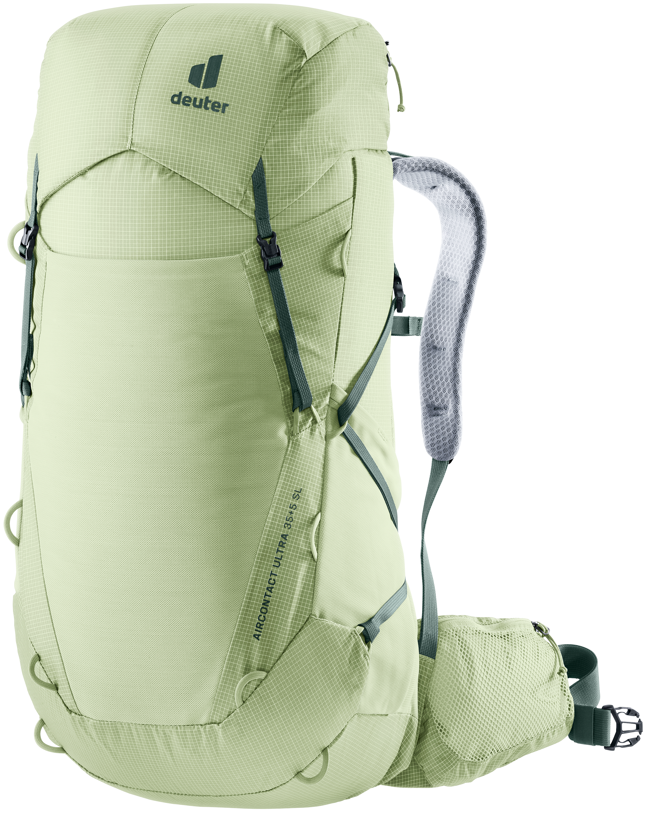 deuter 35l backpack Deuter Aircontact Ultra 35+5 SL Women's-Mineral/Ivy