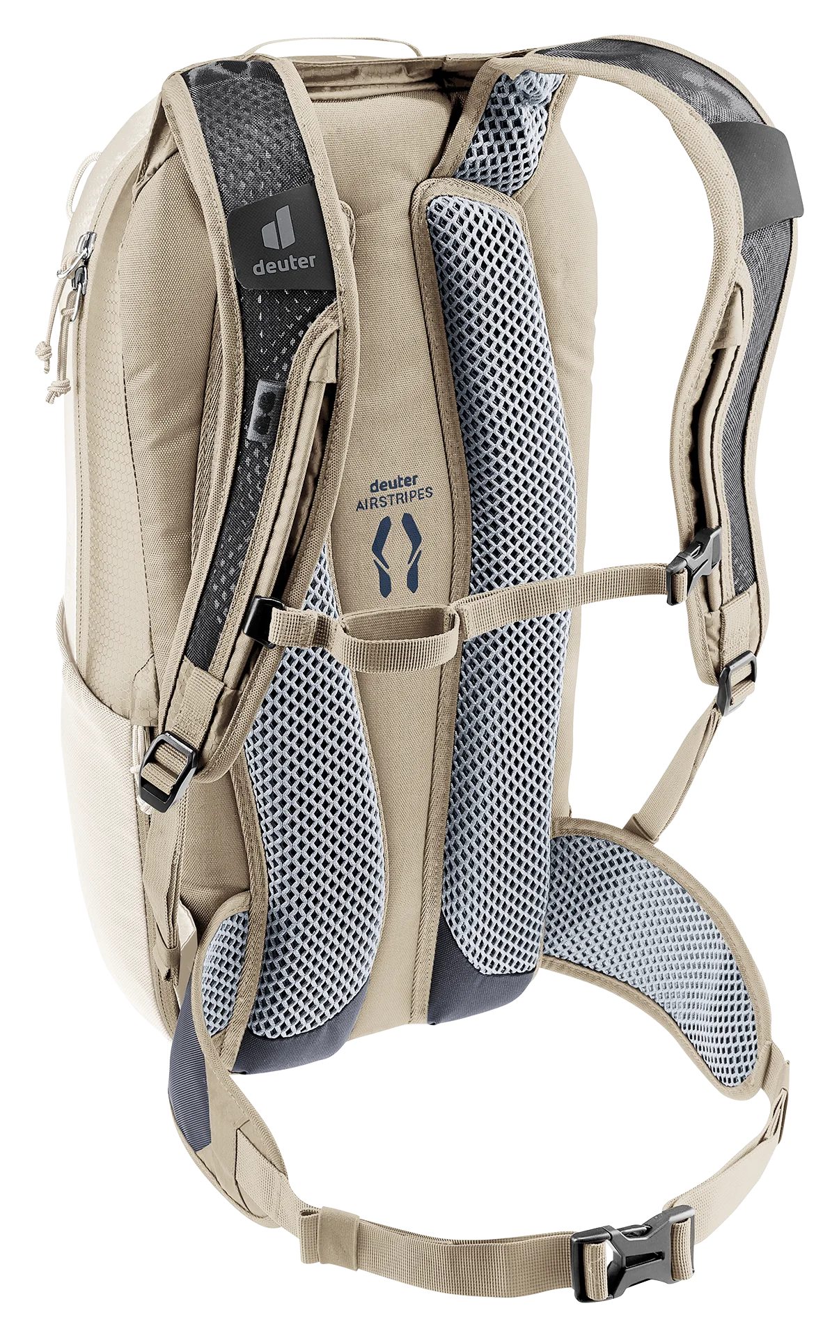 backpack, hiking, airstripes, shoulder straps, beige