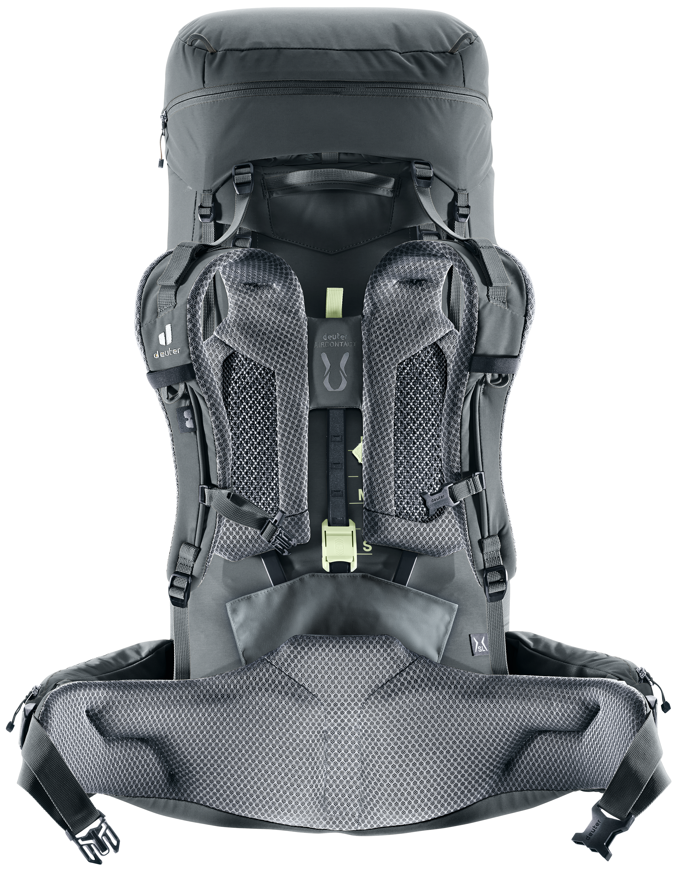 Aircontact Core 55+10 SL - Backpacking packs - l graphite