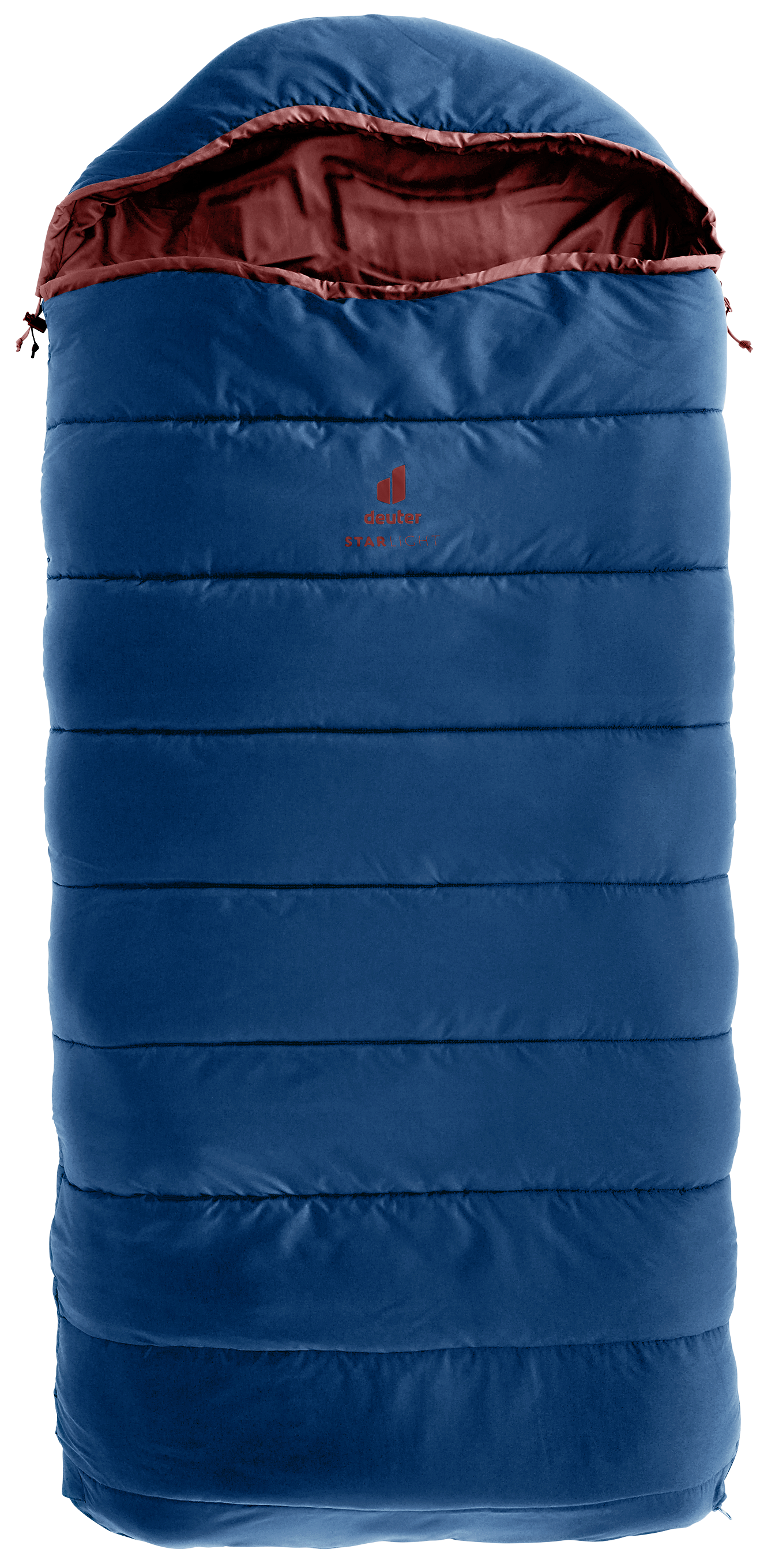Blanket, Clothing, Vest, Furniture, Coat, down sleeping bag, mummy shape, blue, padded, hoodless