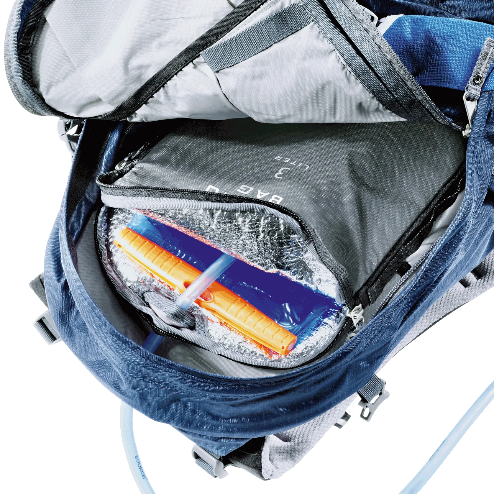 backpack, travel bag, gear, water bottle, zippered pocket