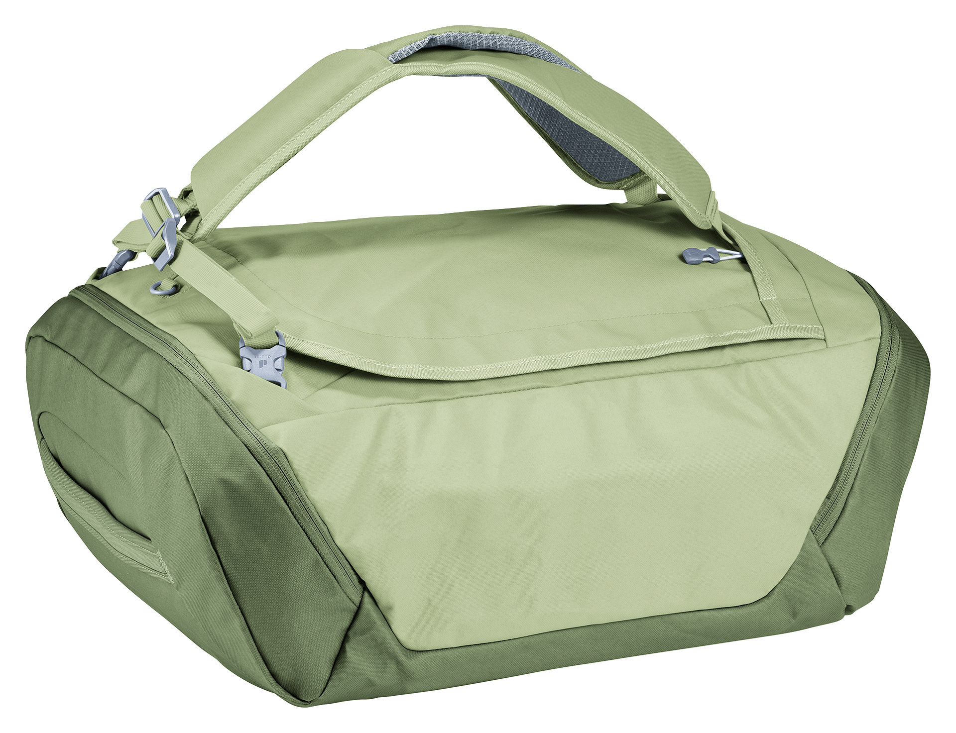 Duffel Pro 40 Accessories, Bag, Handbag, Purse, Tote Bag, duffel bag, green bag, fabric bag, carry handle, zippered