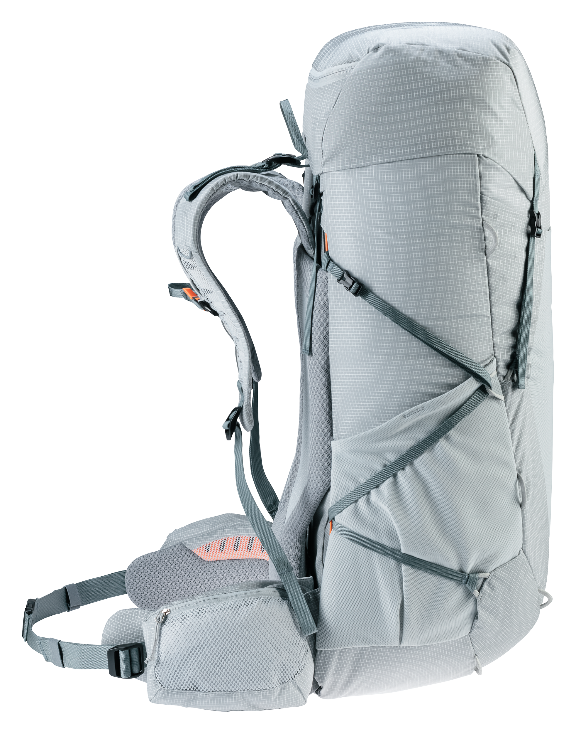 Aircontact Ultra 50+5 - Backpacking packs - tin shale