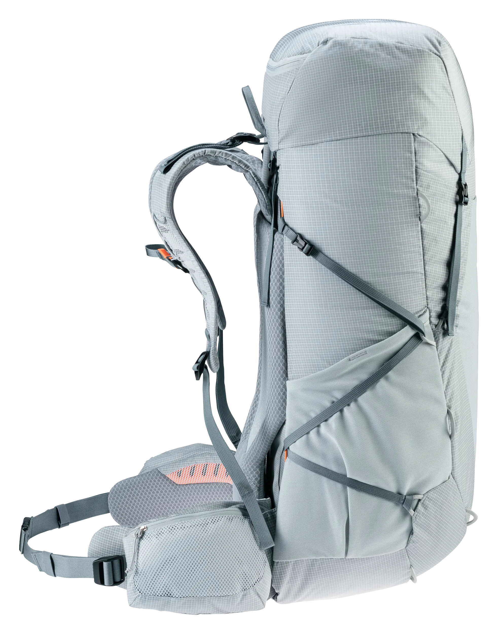 Aircontact Ultra 50+5 - Backpacking packs - tin shale