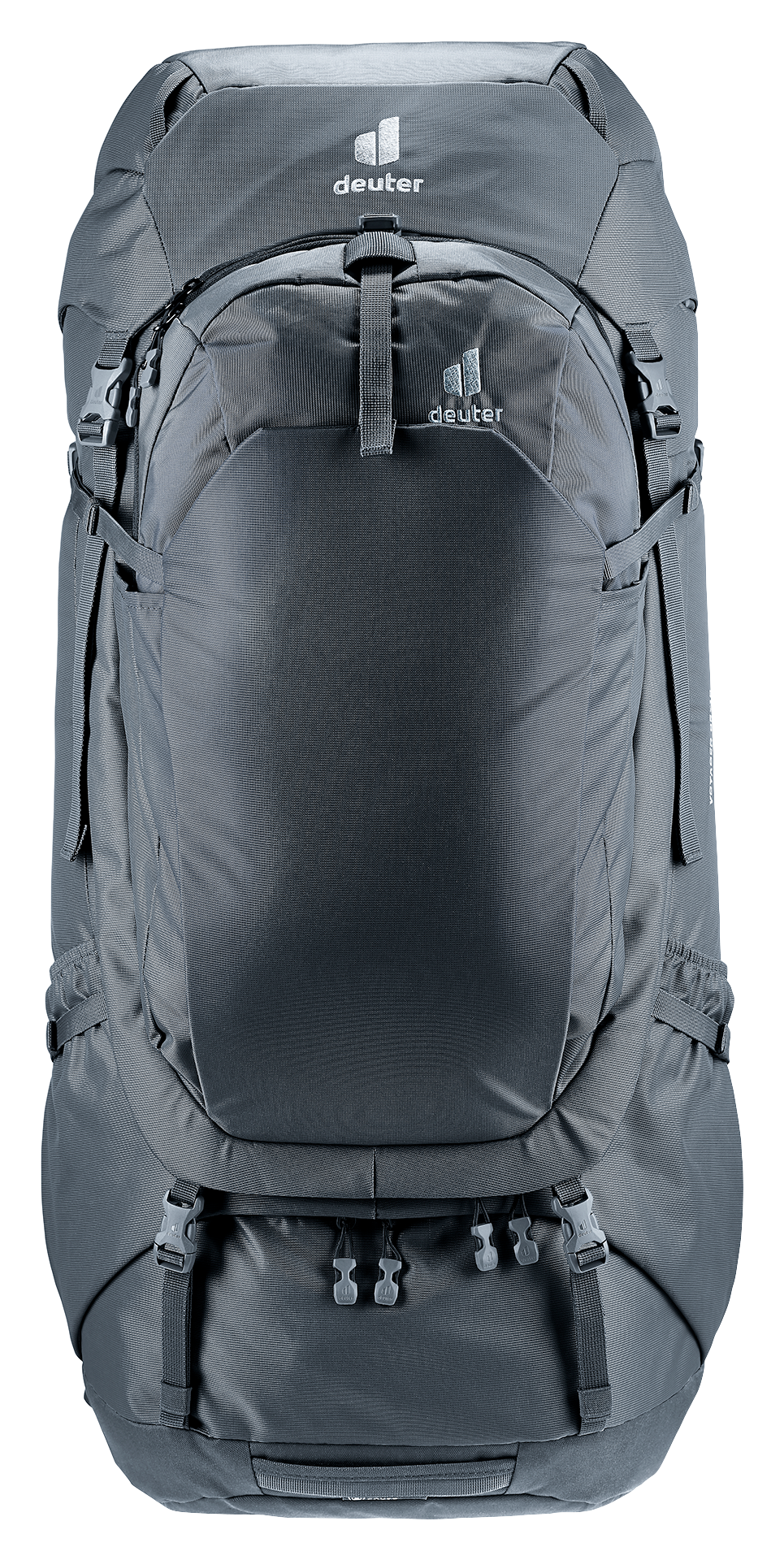 Voyager 65+10 Bag, Backpack, backpack, camping, hiking, gray, front-zip