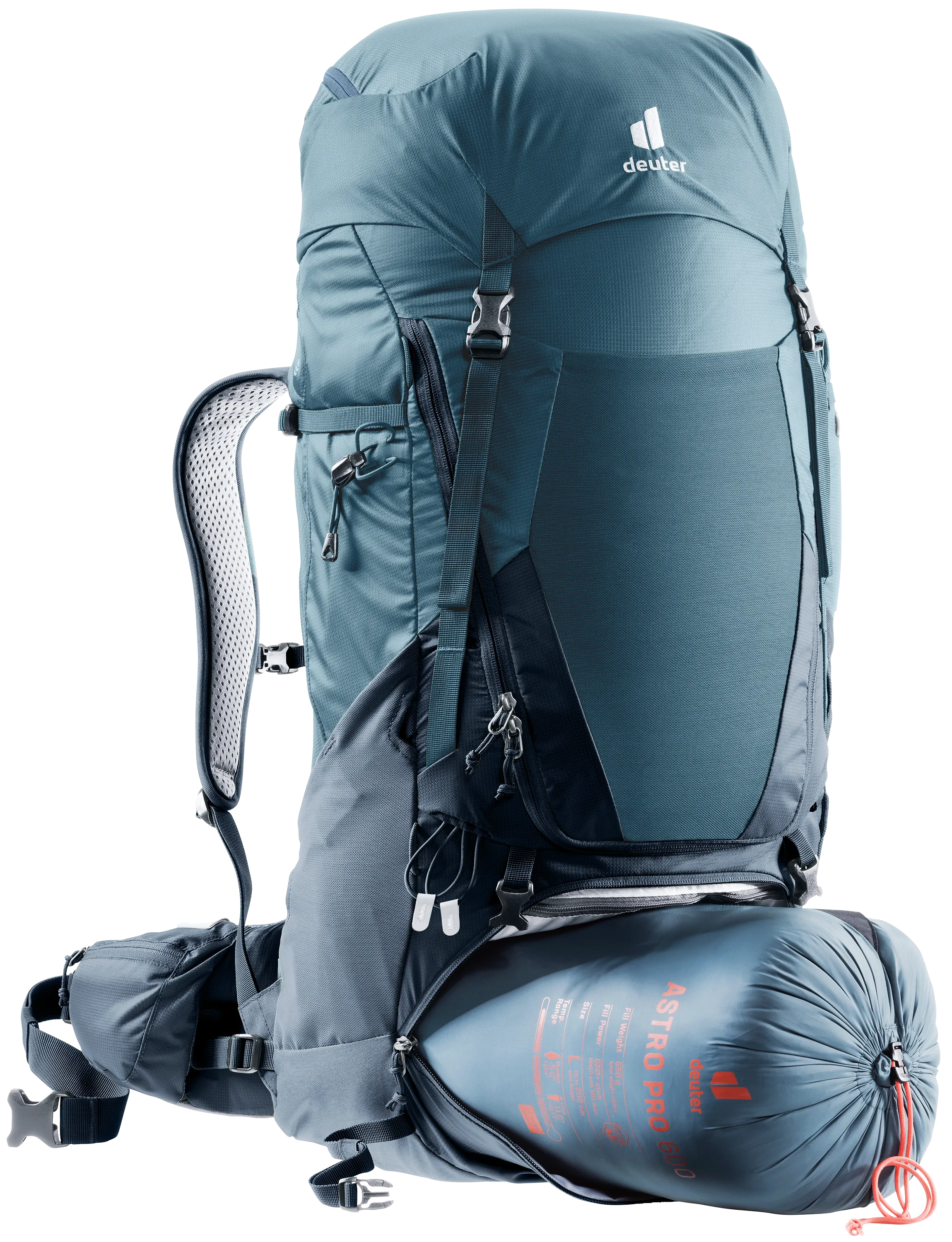 Futura Air Trek 50+10 - Backpacking packs - atlantic ink