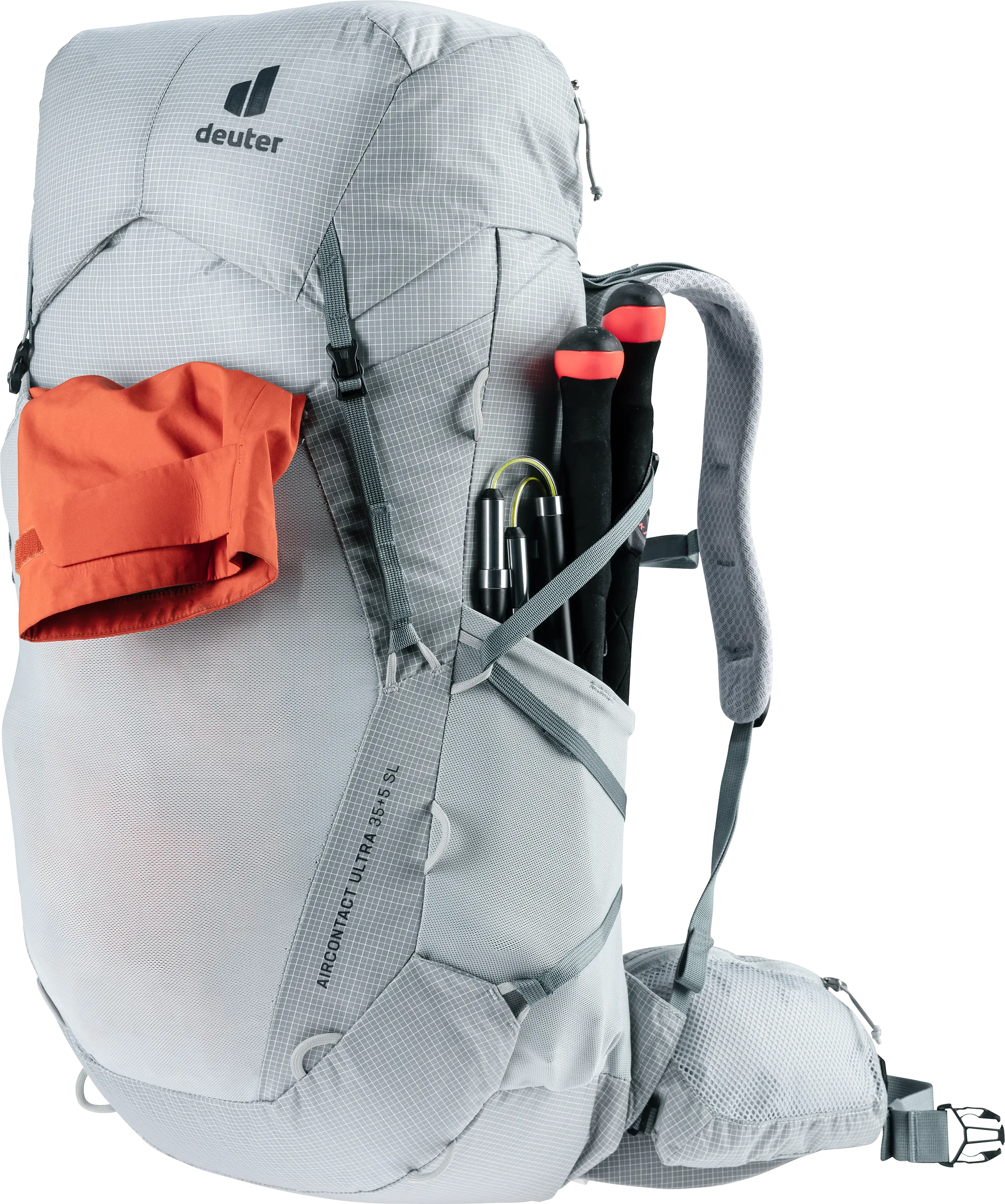 Aircontact Ultra 35+5 SL - Backpacking packs - tin shale