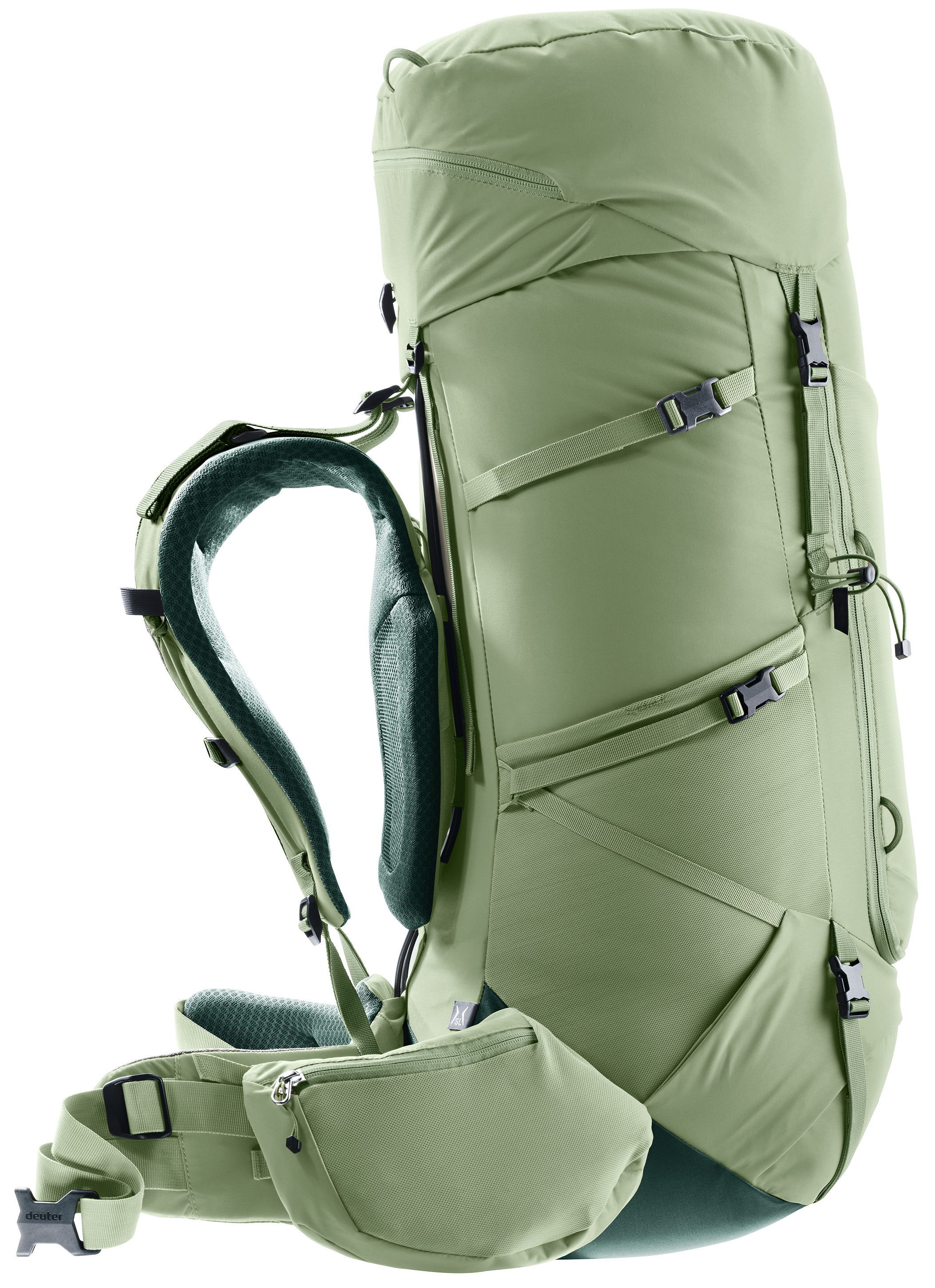 Aircontact Core 55+10 SL Aircontact Core 55+10 SL - Backpacking packs - grove ivy