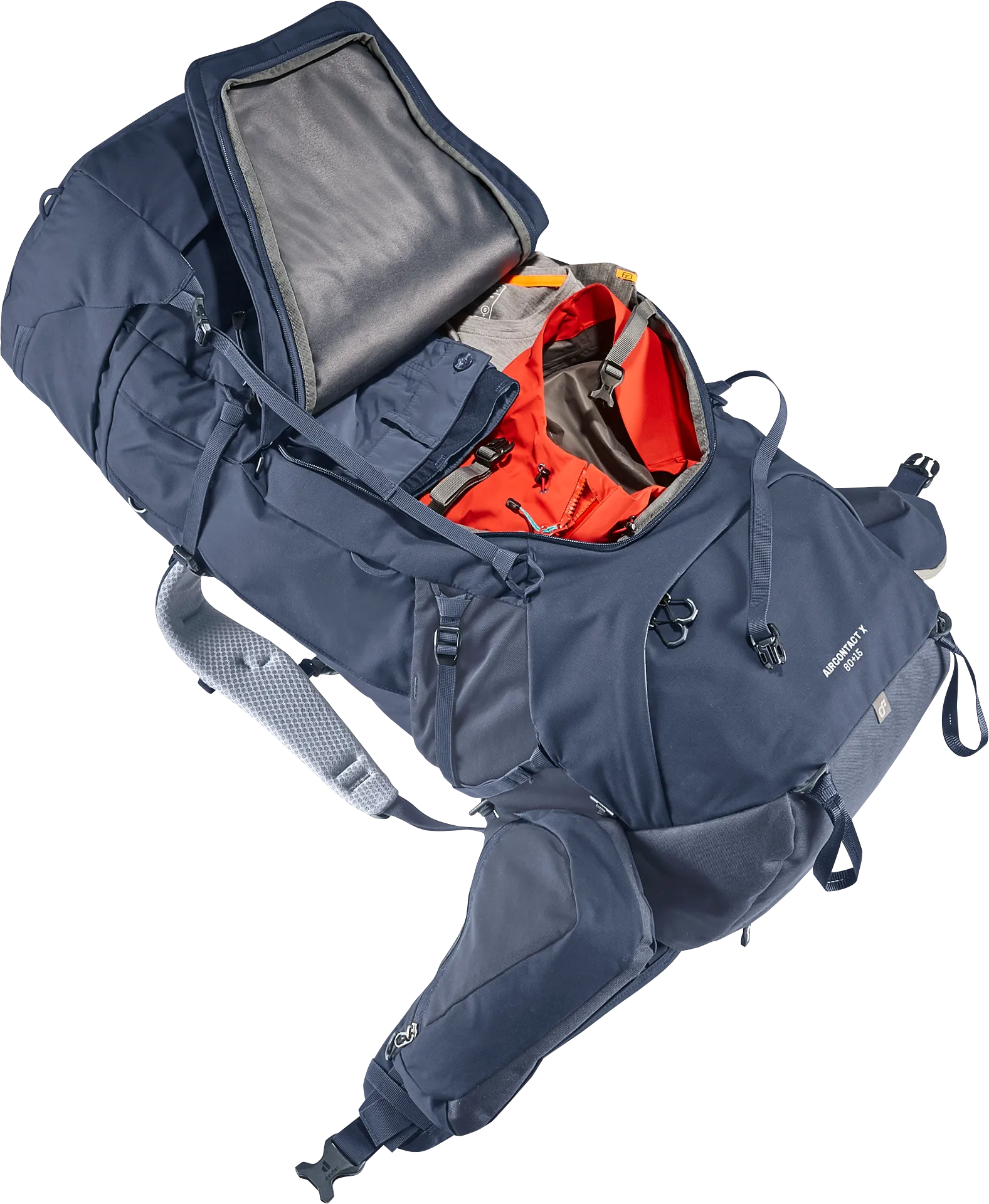 backpack, outdoor, hydration, blue, multi-pocket