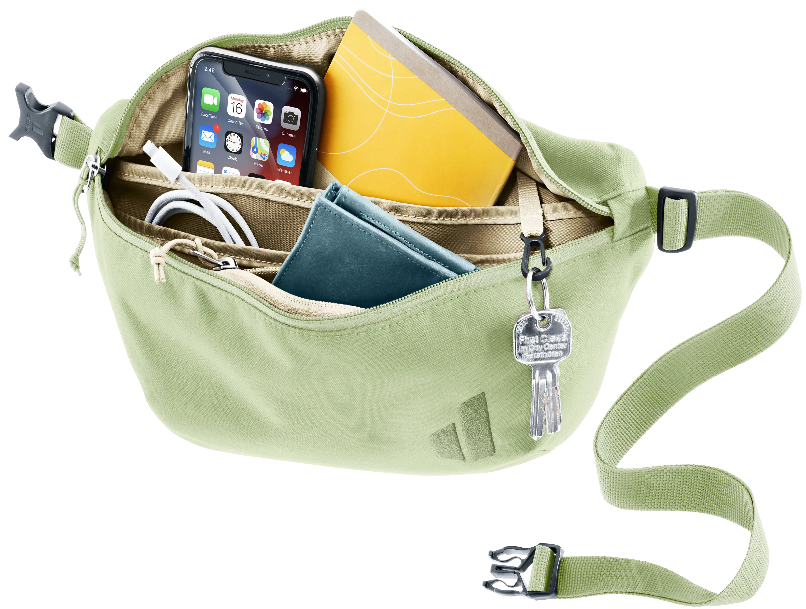 Avengo Organizer - Hip bags - size mineral