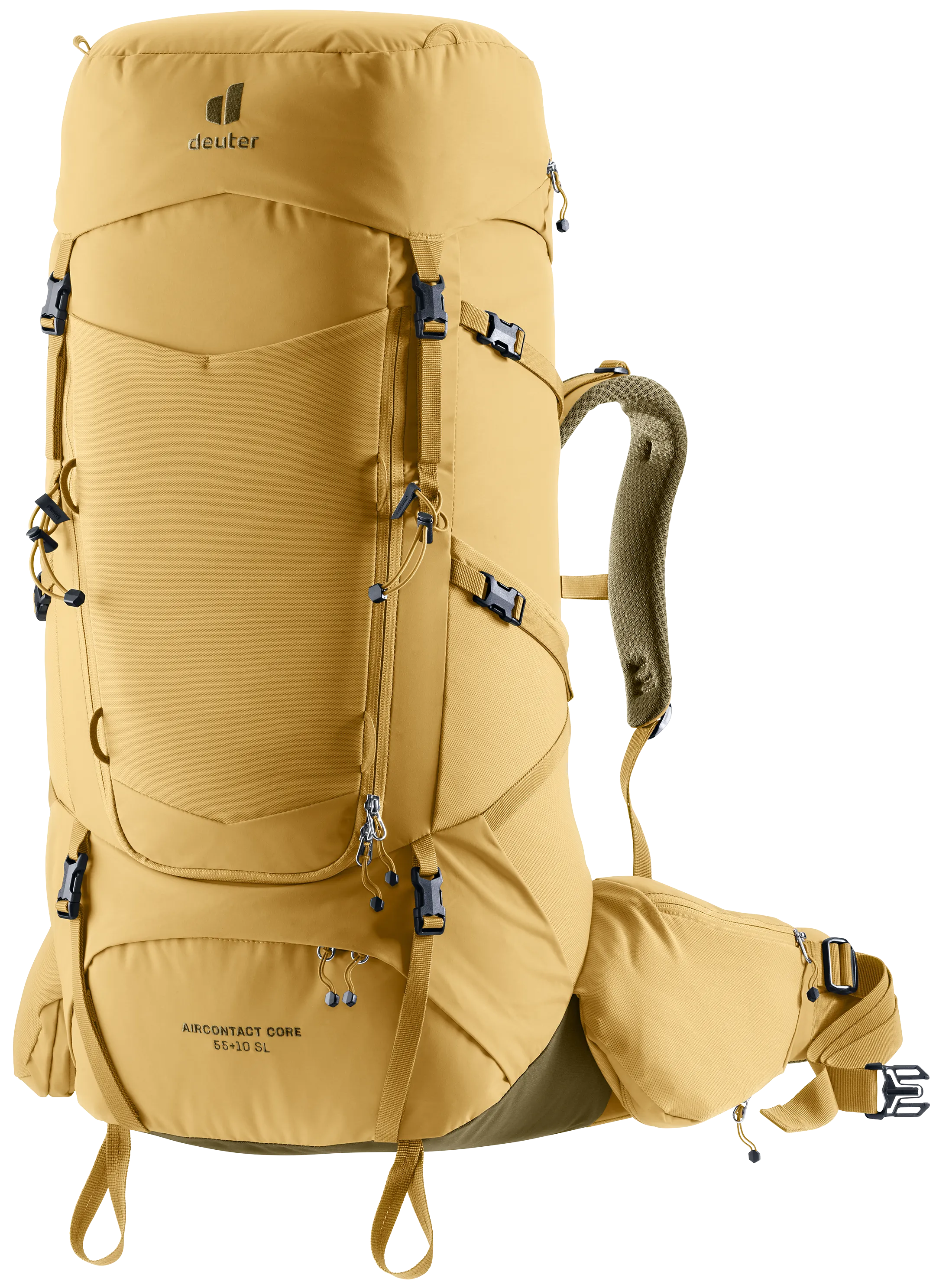 Aircontact Core 55+10 SL - Backpacking packs - savanna nori