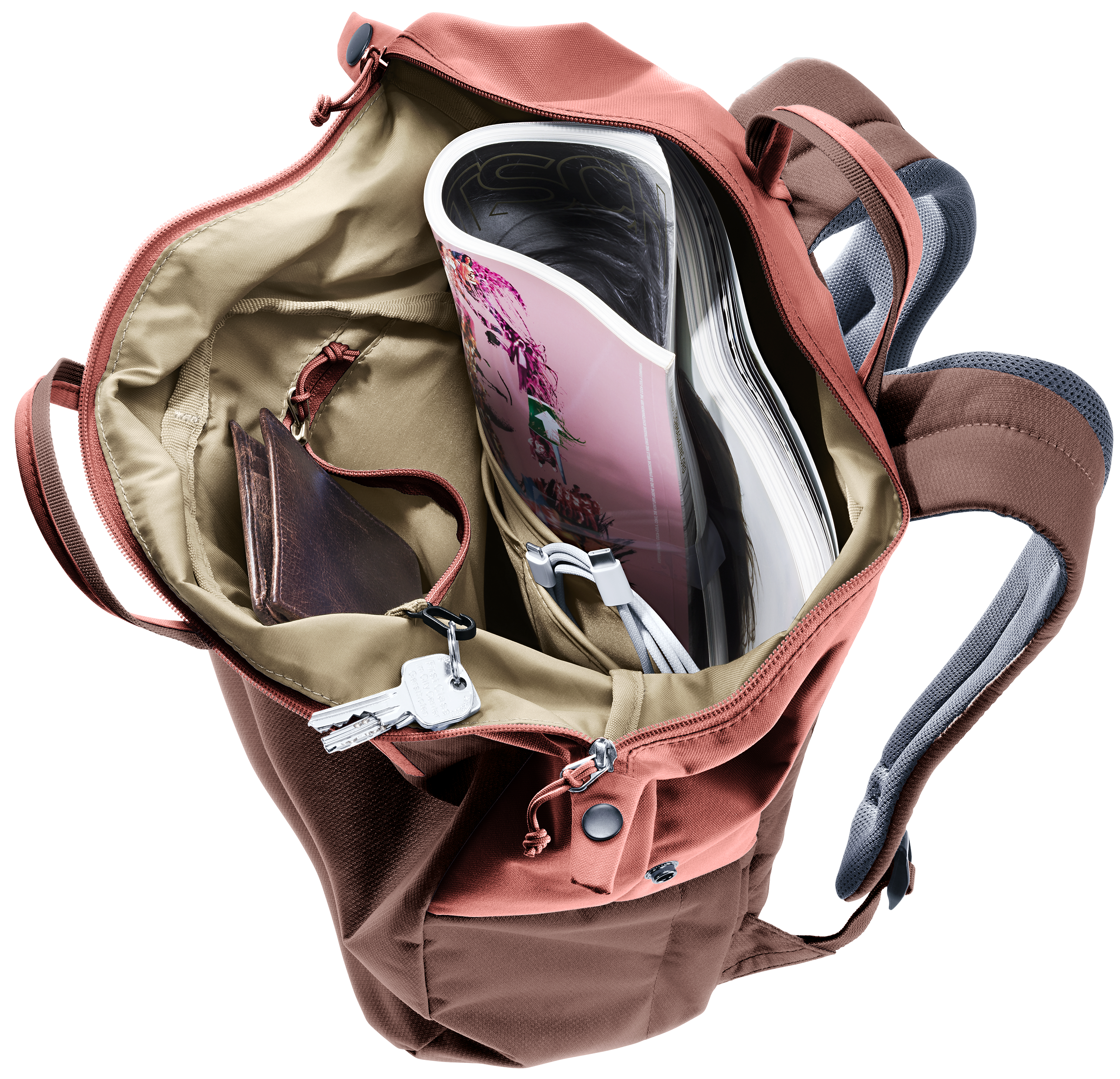Vista Vista - Lifestyle backpacks - raisin caspia