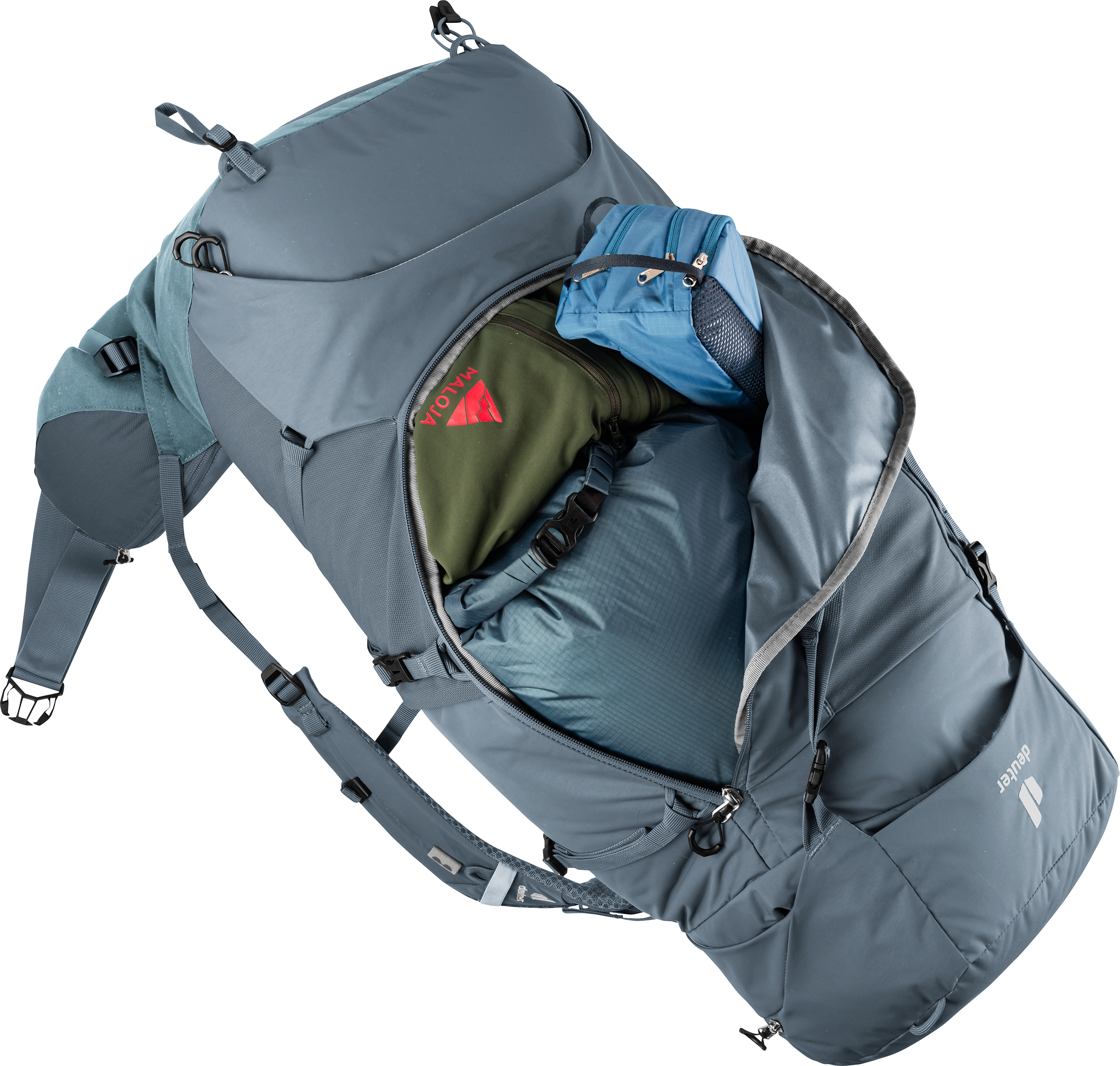 Aircontact Core 50+10 - Backpacking packs - graphite shale