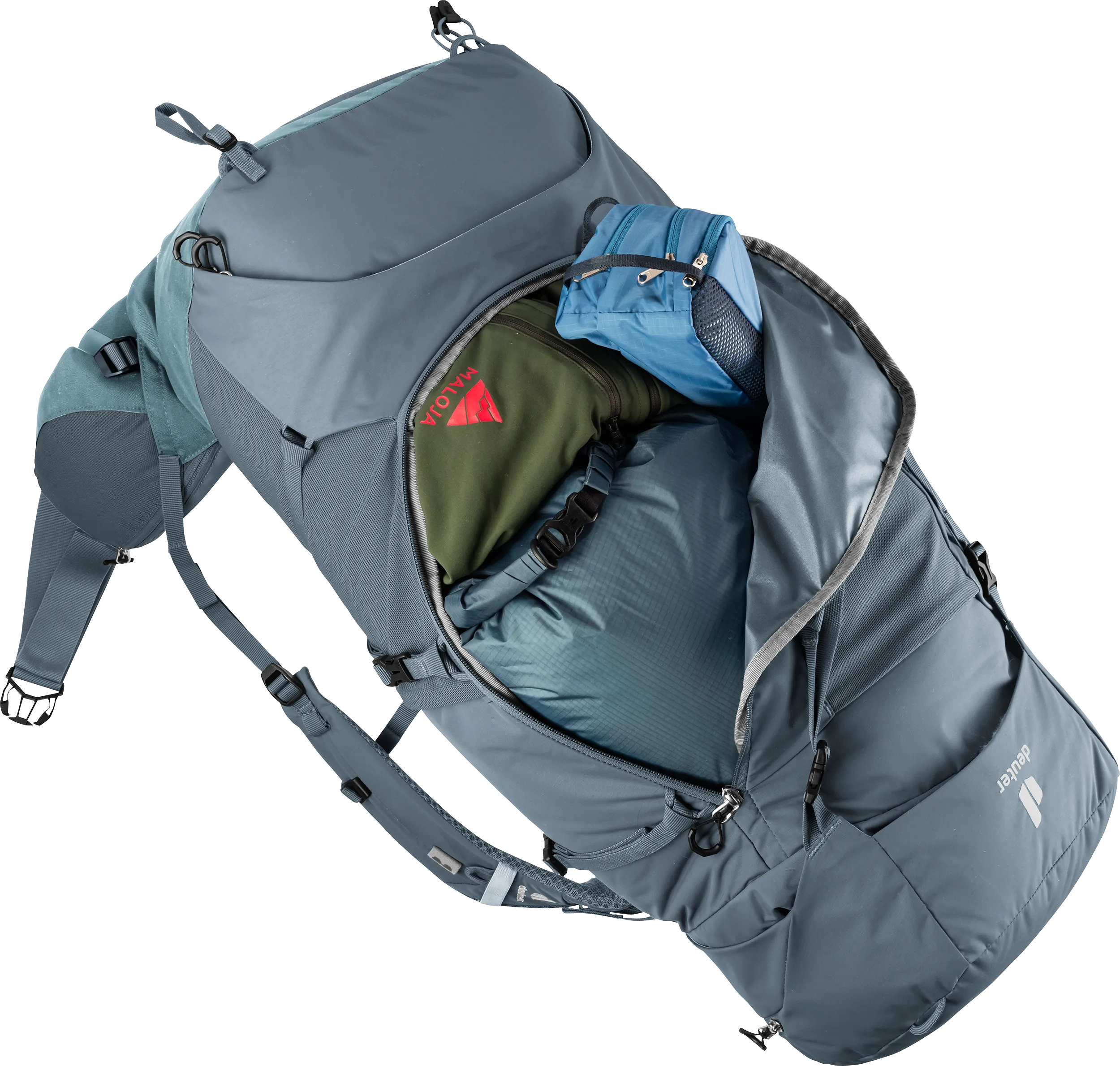 Aircontact Core 50+10 - Backpacking packs - graphite shale