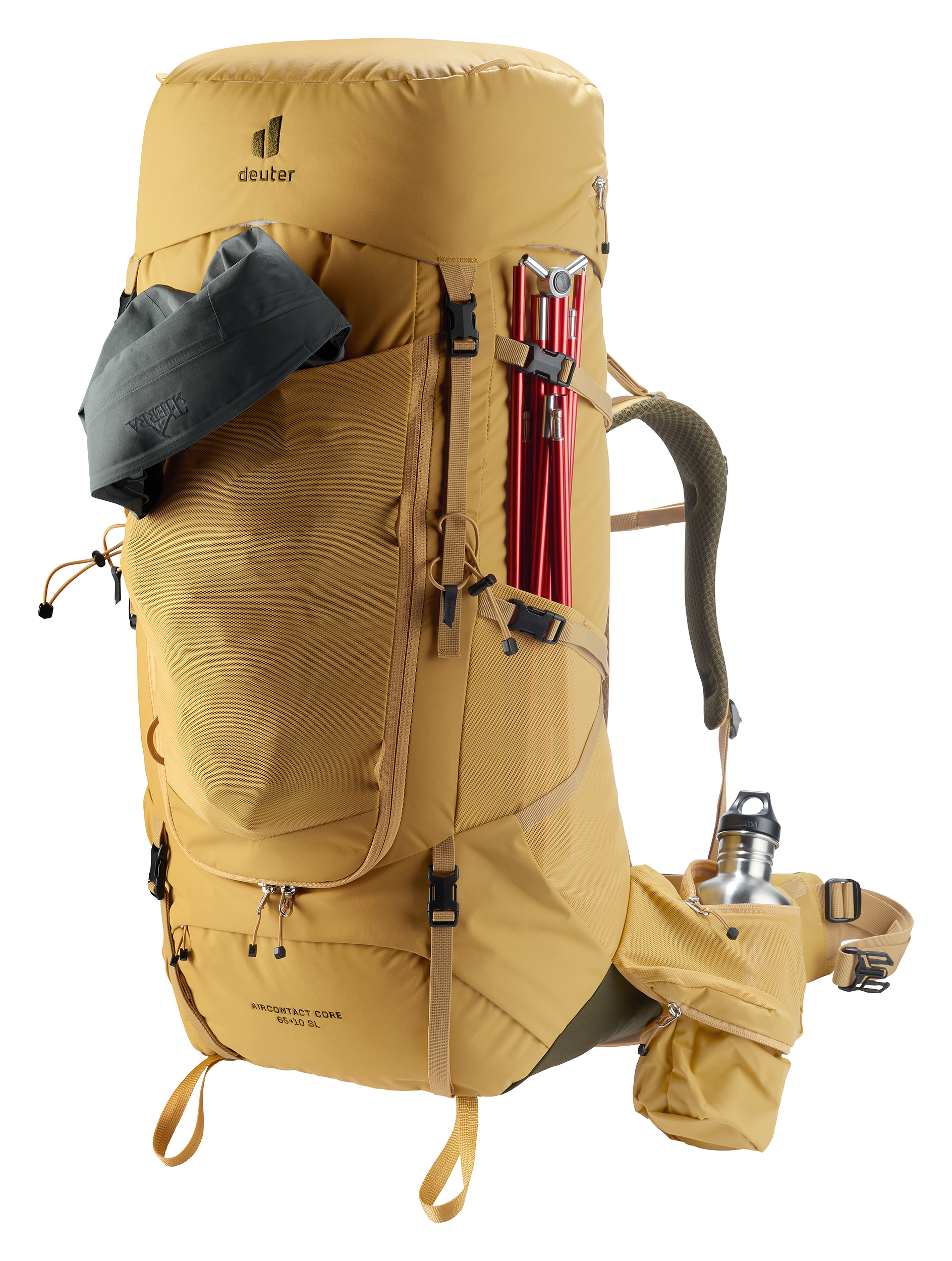 Aircontact Core 65+10 SL Aircontact Core 65+10 SL - Backpacking packs - savanna nori