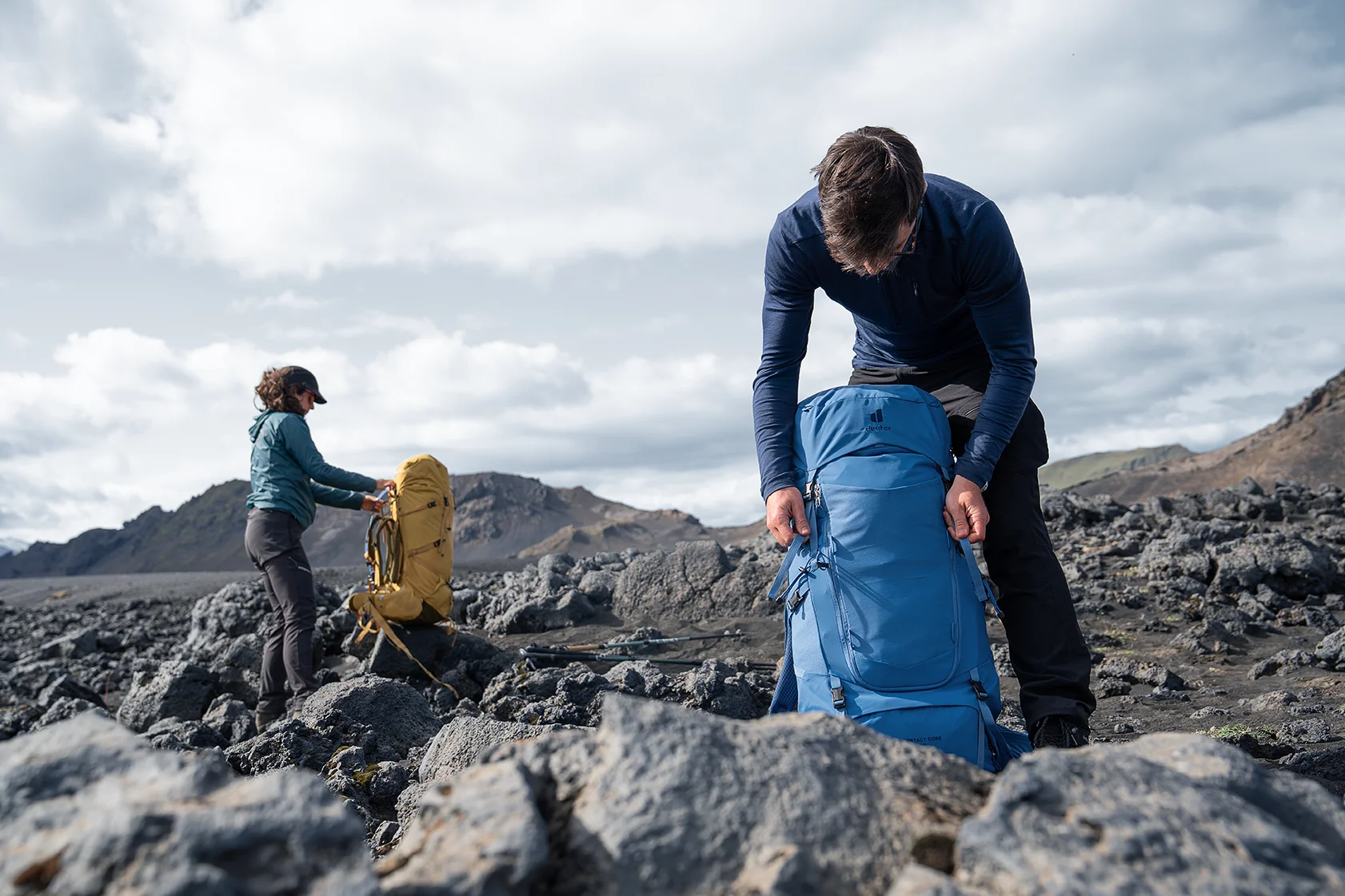 Bag, Adult, Male, Man, Person