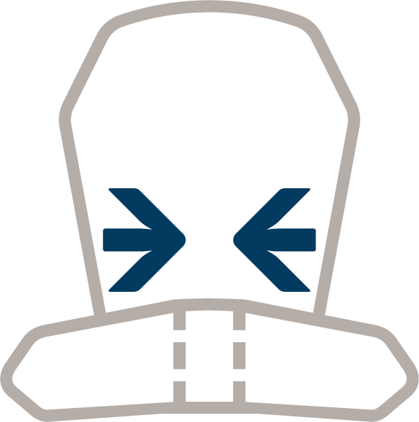 Volle Kontrolle dank festem Sitz