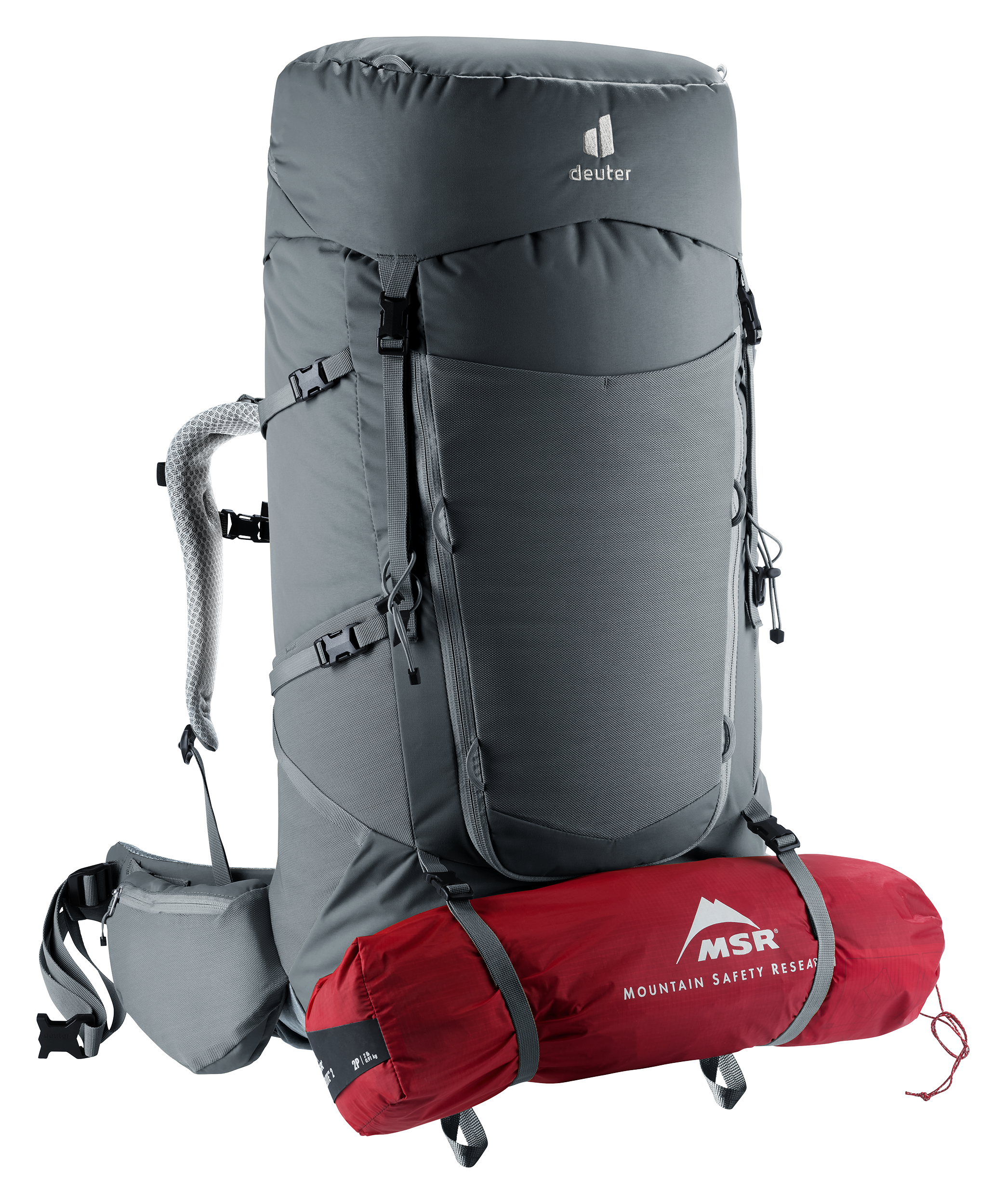 Aircontact Core 65+10 SL Aircontact Core 65+10 SL - Backpacking packs - l graphite