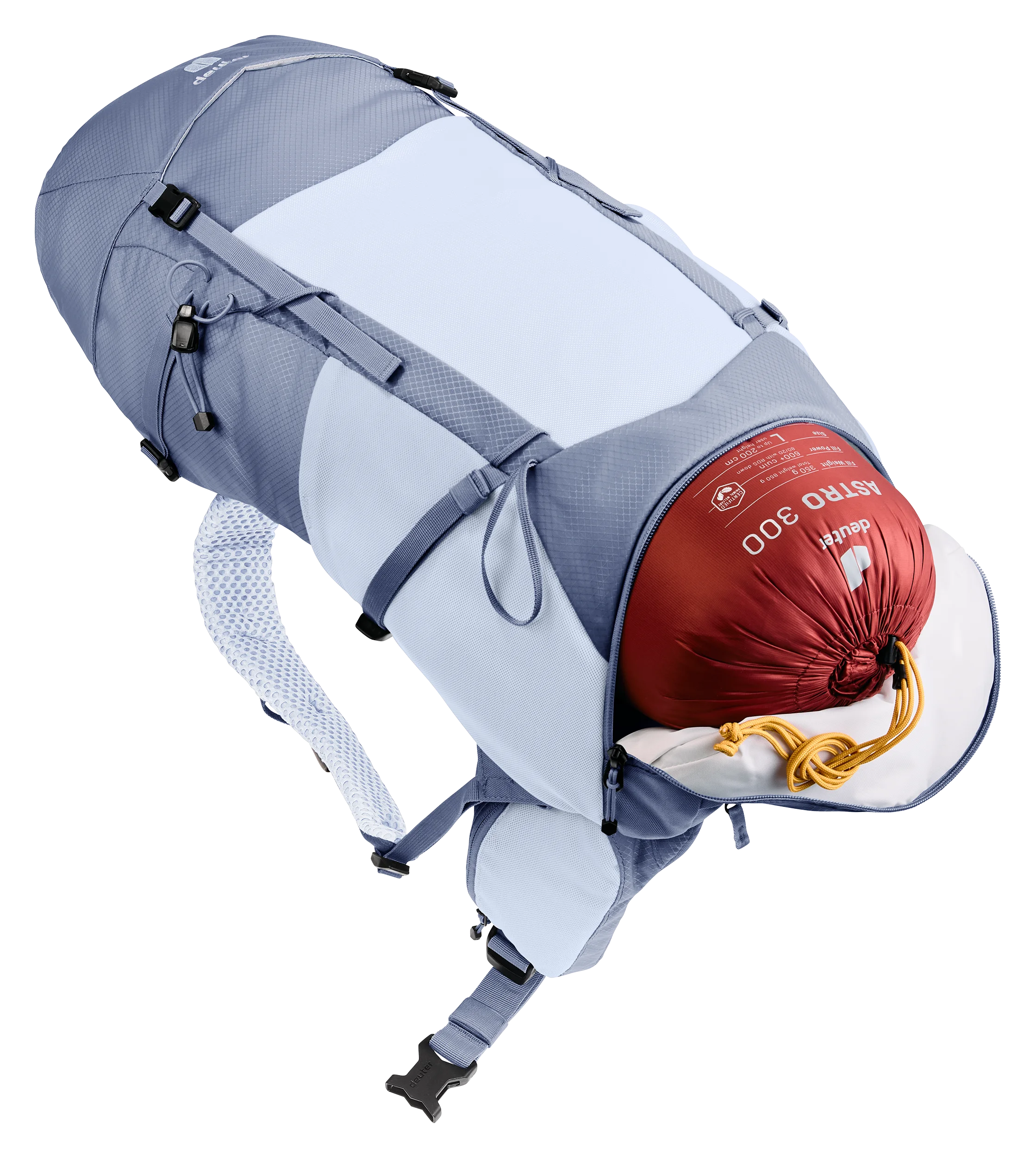 backpack, sleeping-bag, hydration, outdoor, camping