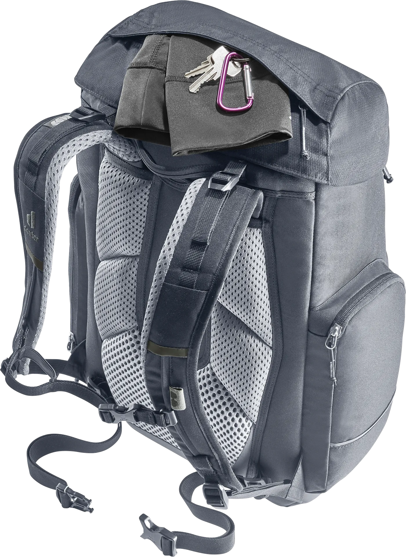 Bag, Backpack, backpack, hiking, knapsack, shoulder straps, carabiner