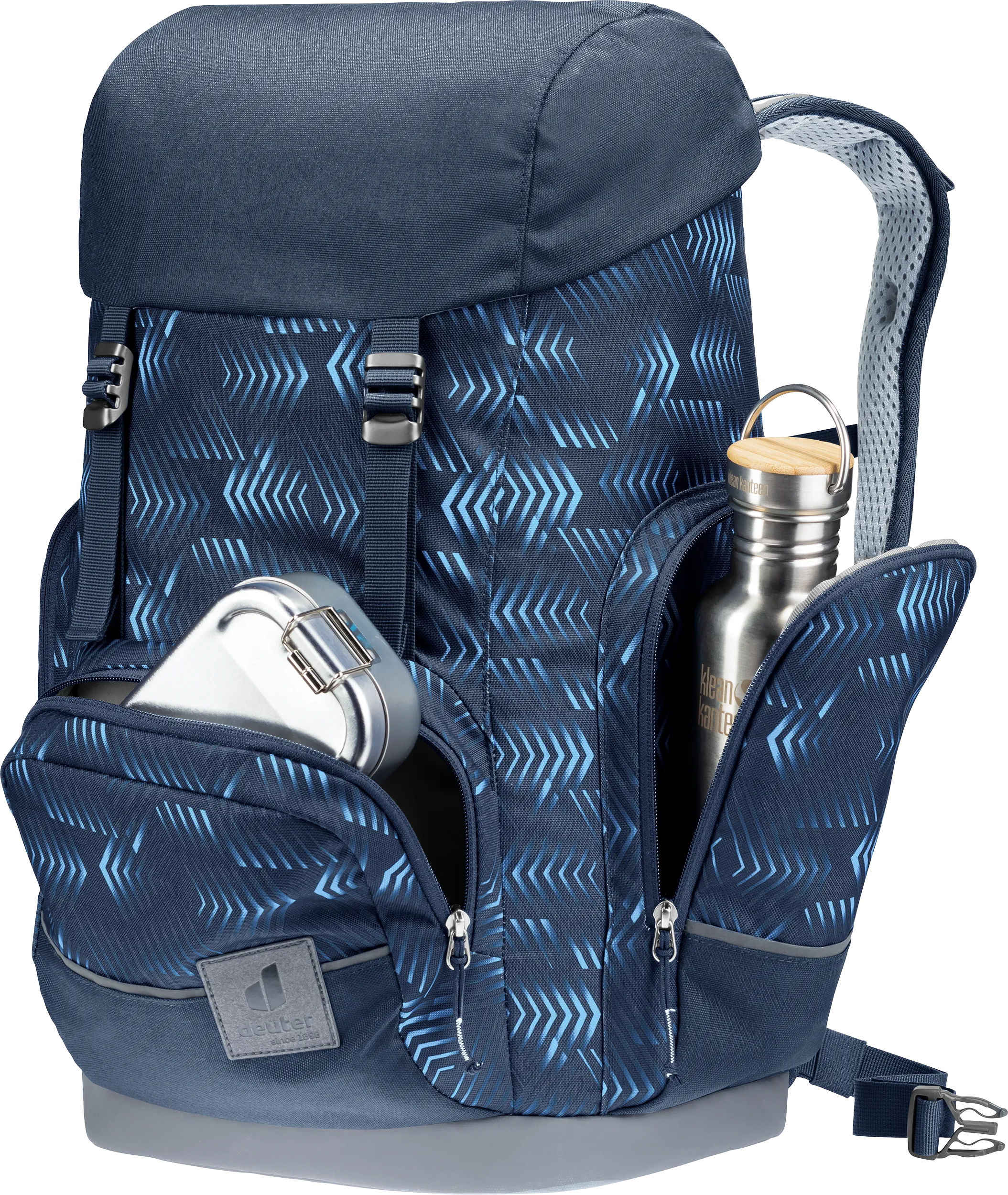 Scula - School backpacks - ink ripple