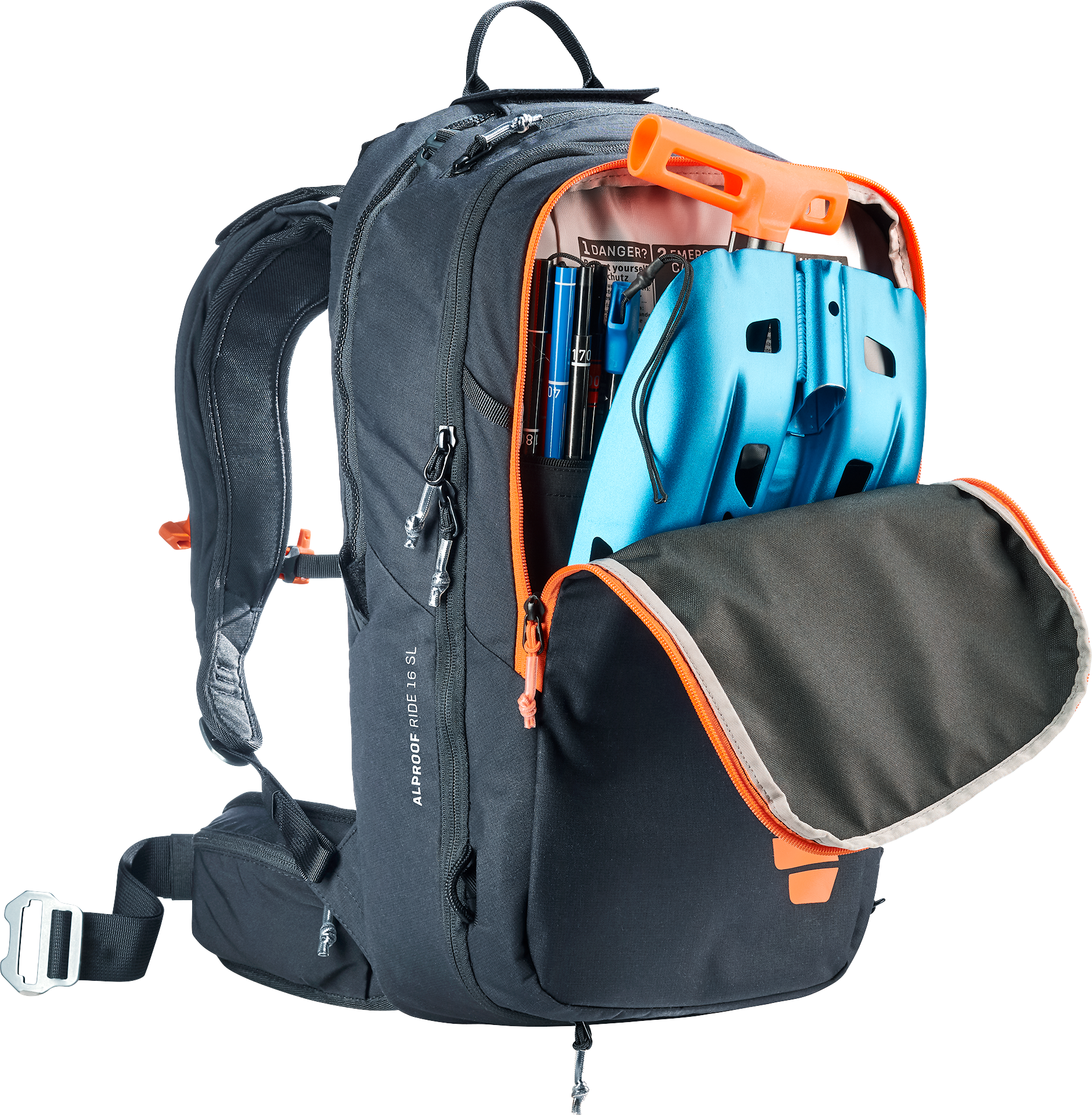 Alproof Ride 16 SL Alproof Ride 16 SL - Freeride backpacks - m black