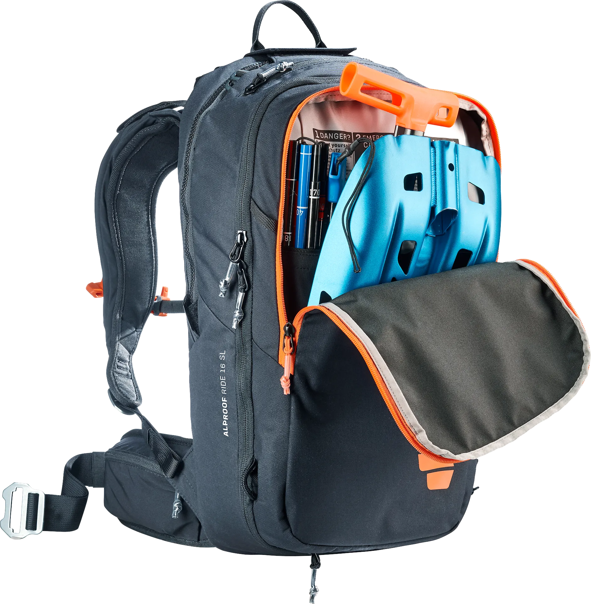 Alproof Ride 16 SL - Freeride backpacks - m black