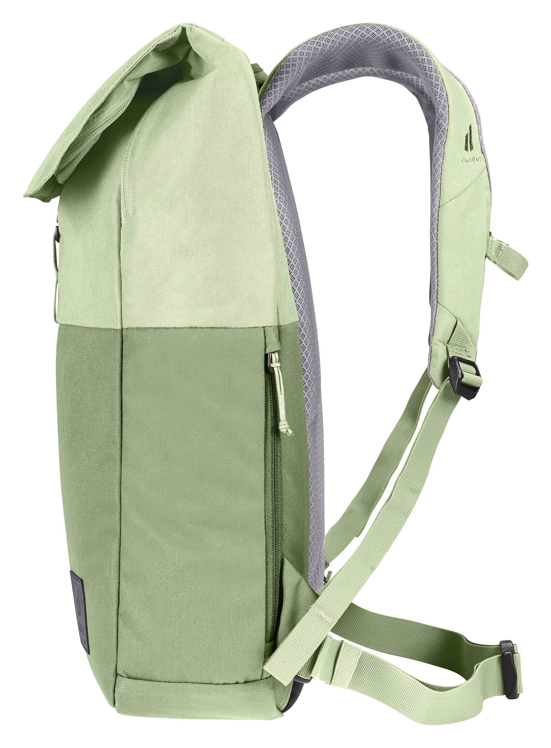 UP Seoul Bag, Backpack, backpack, shoulder strap, front zipper, green, padded back