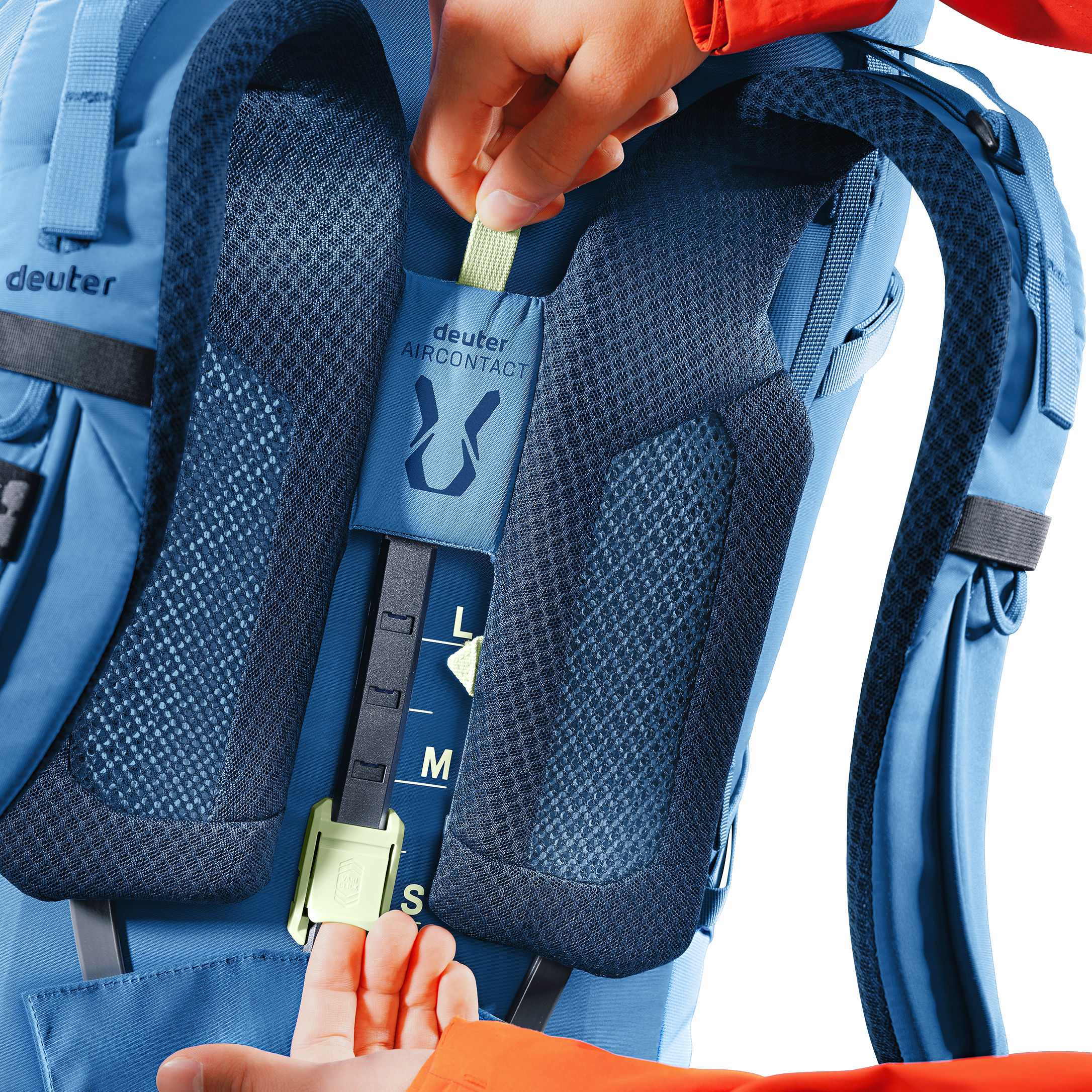 Aircontact Core 60+10 - Backpacking packs - baltic nightblue