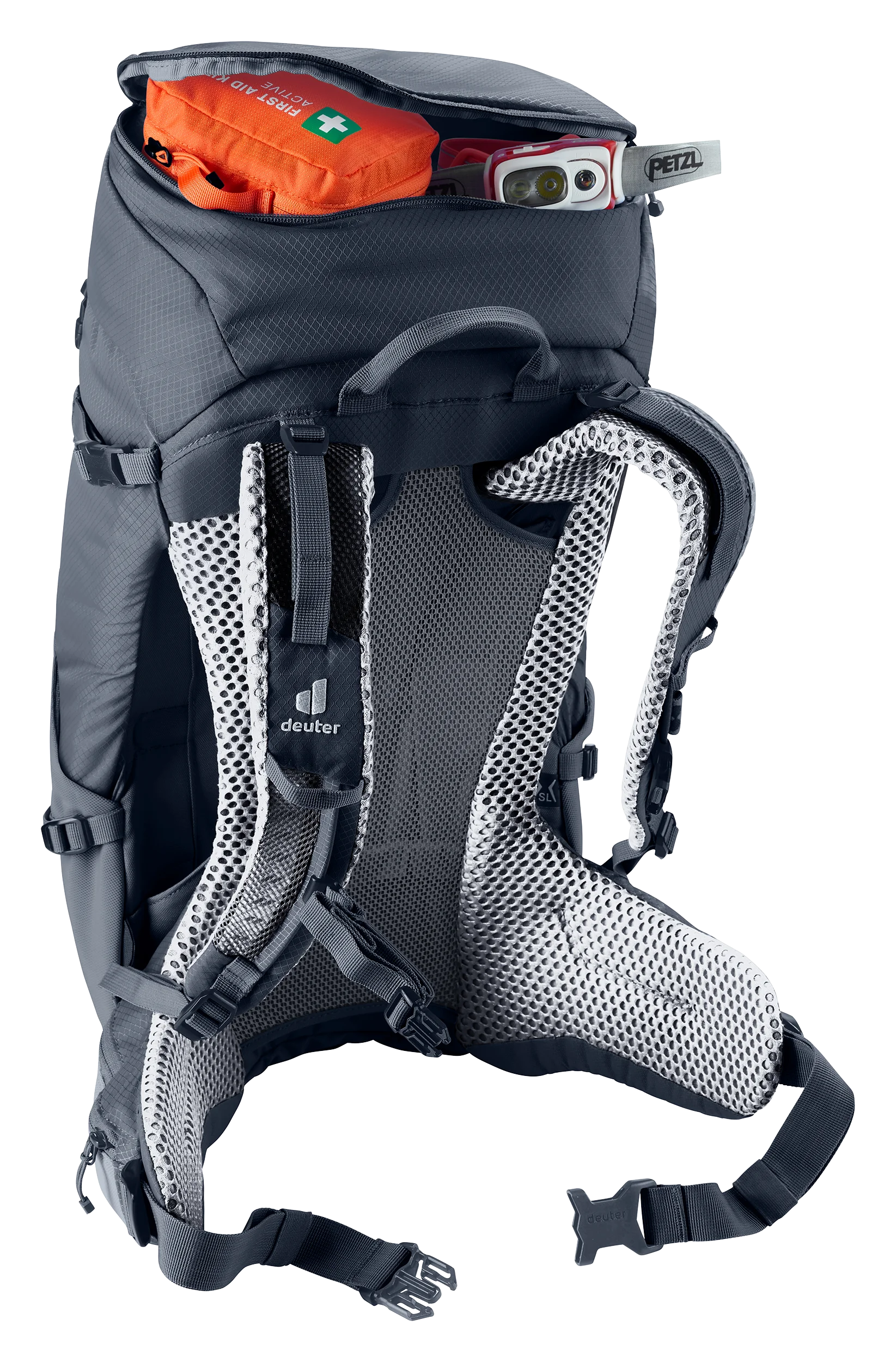 backpack, hiking, hydration, mesh, gray
