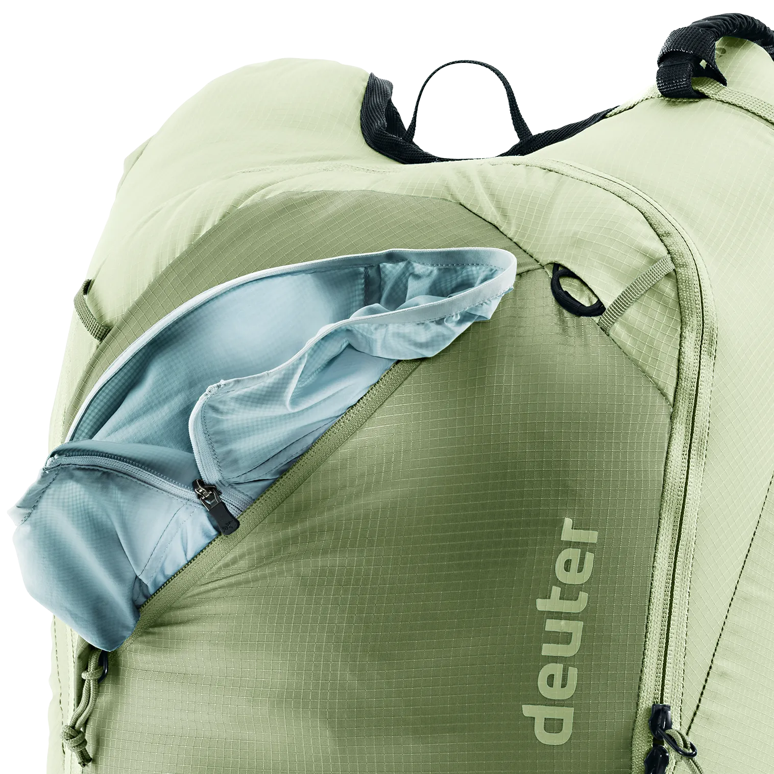 Bag, Backpack, backpack, green backpack, zippered pocket, side pocket, padded back
