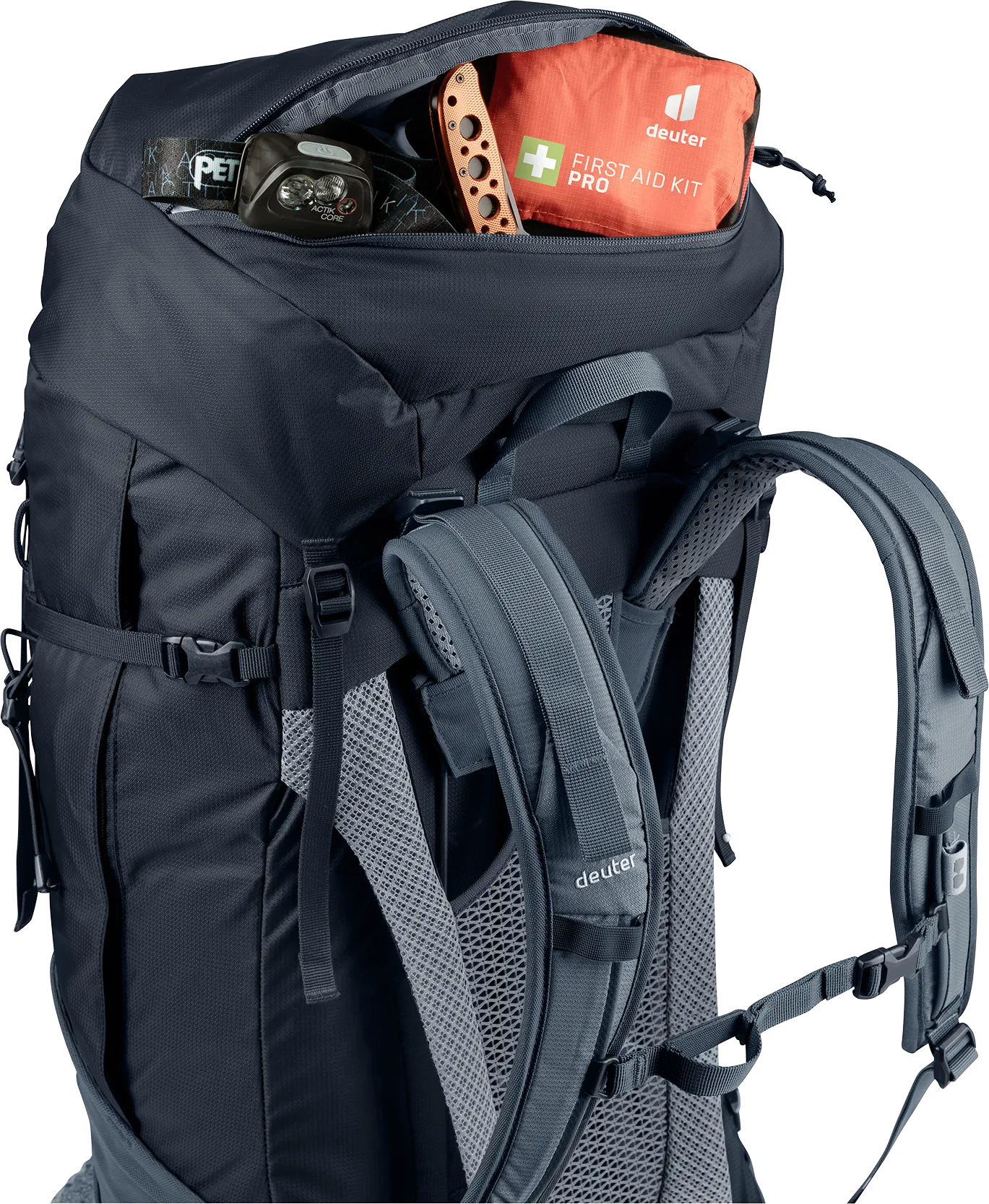 Bag, Backpack, backpack, hiking, mesh, shoulder straps, first aid kit