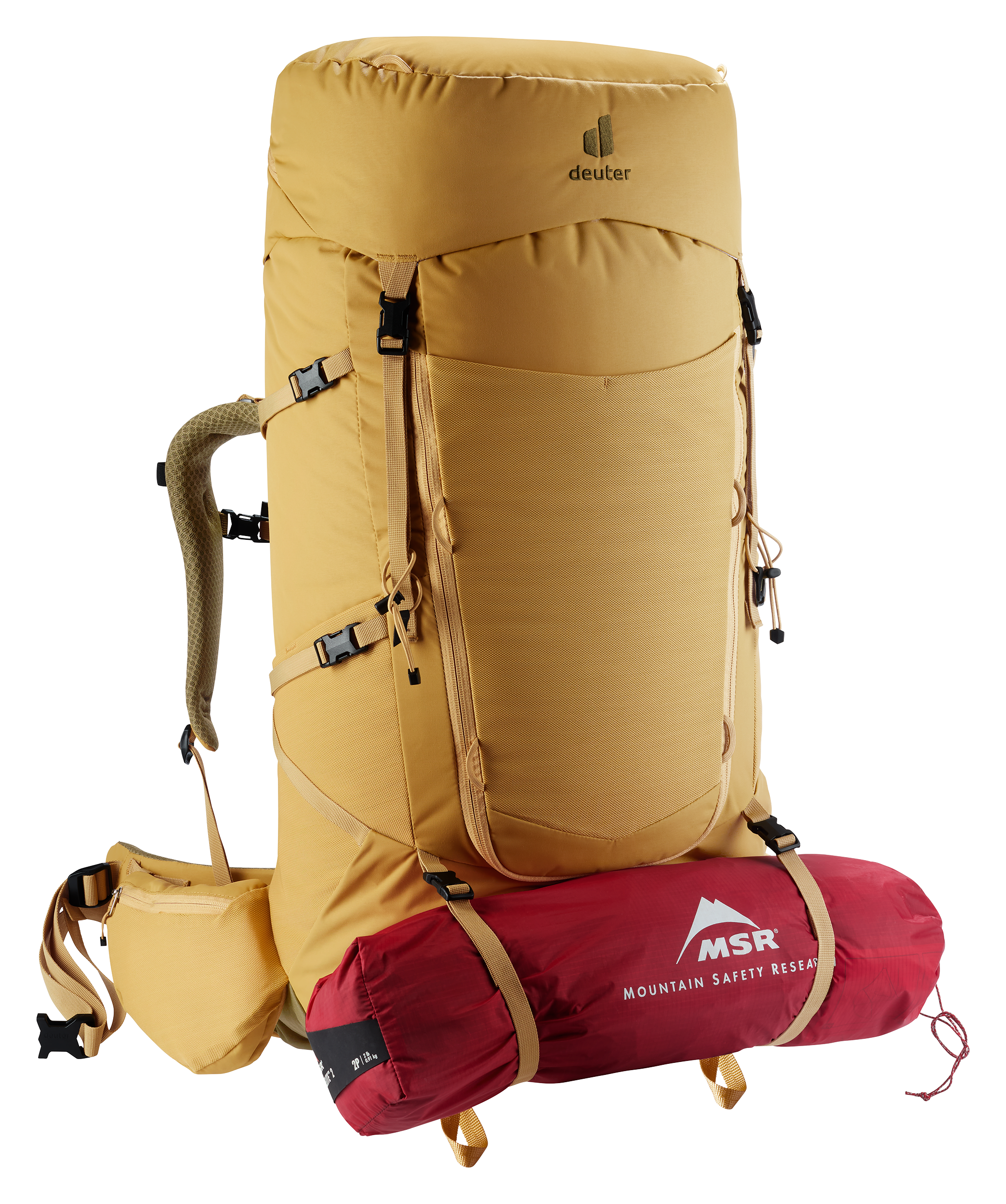 Aircontact Core 65+10 SL Aircontact Core 65+10 SL - Backpacking packs - savanna nori