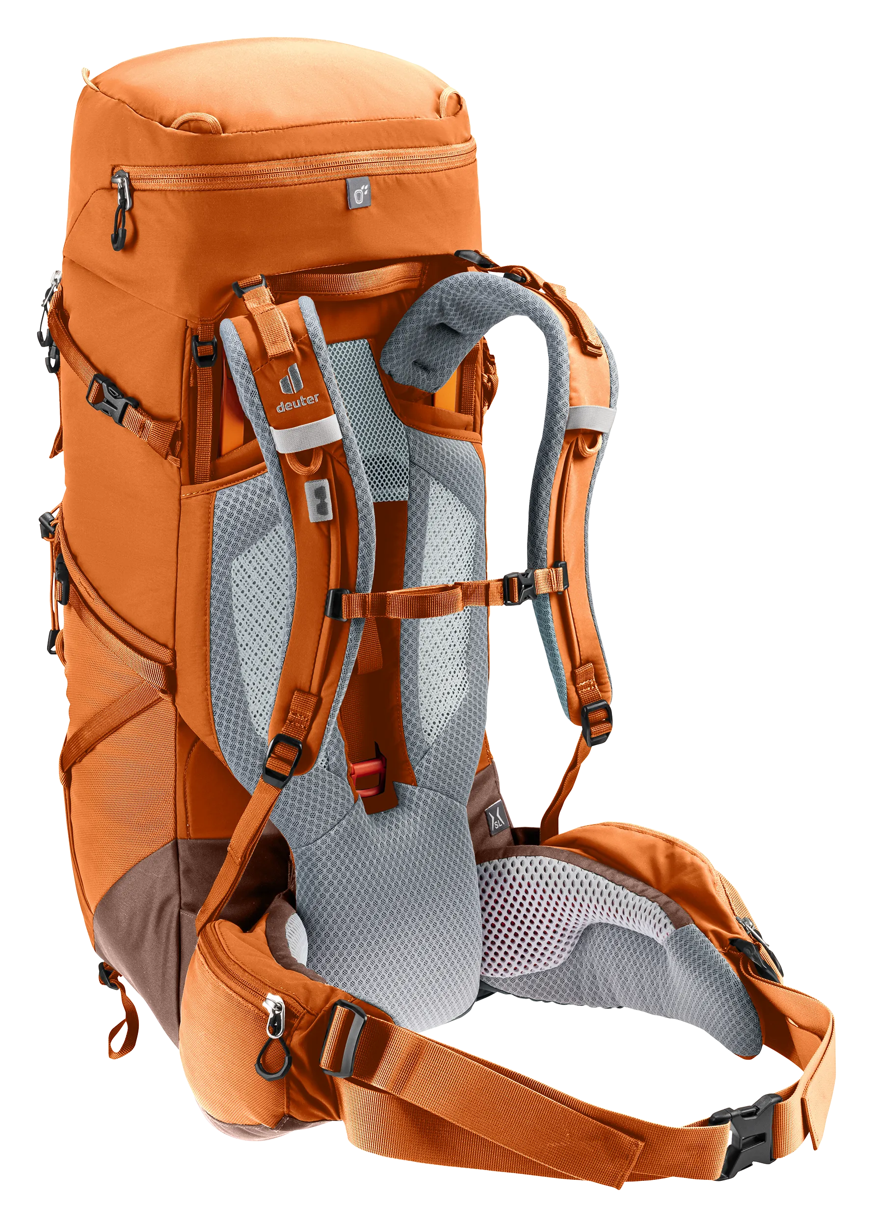 Aircontact Core 35+10 SL - Backpacking packs - chestnut umbra